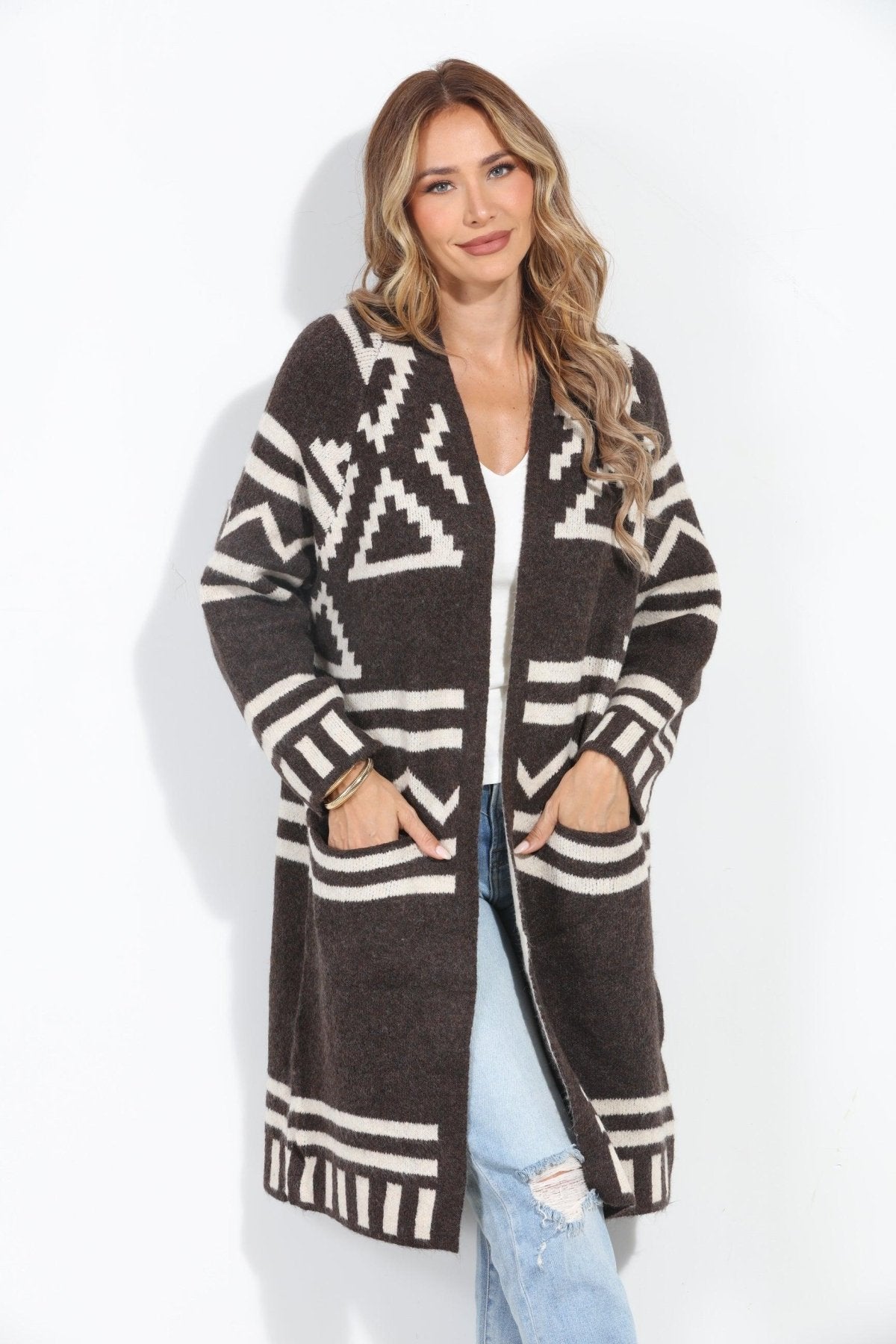 Throw on Coffee Run Duster-FINAL SALE
