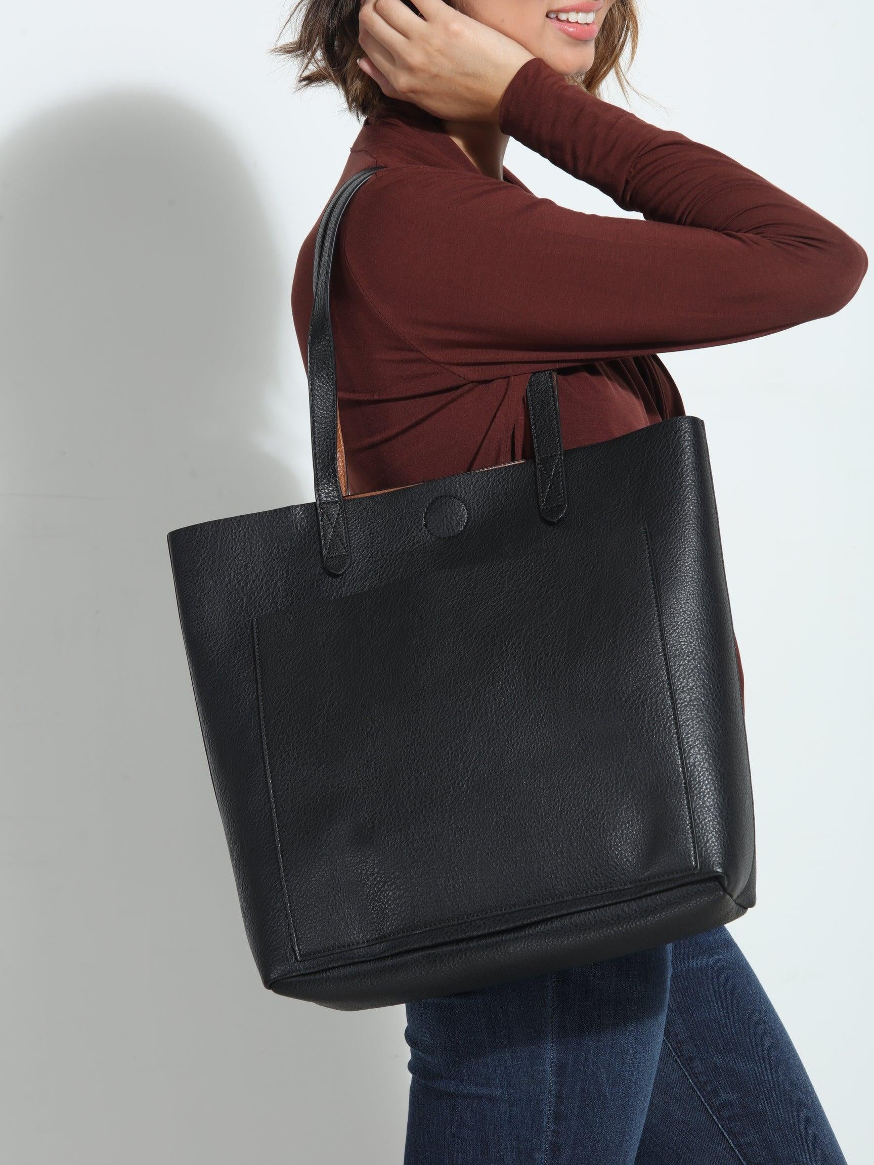 Two-Toned Work Tote