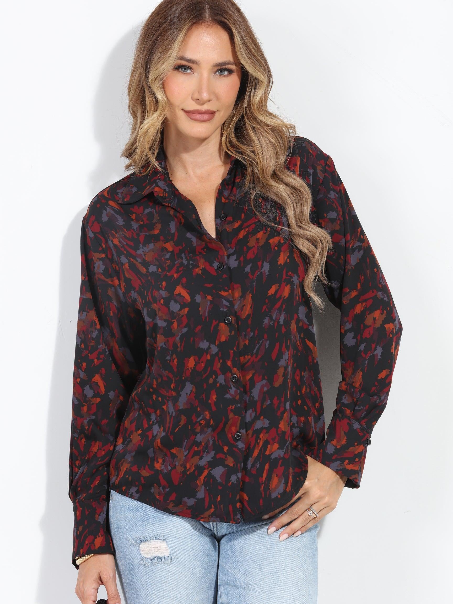 Galinda Politan Button Blouse-BEST SELLER