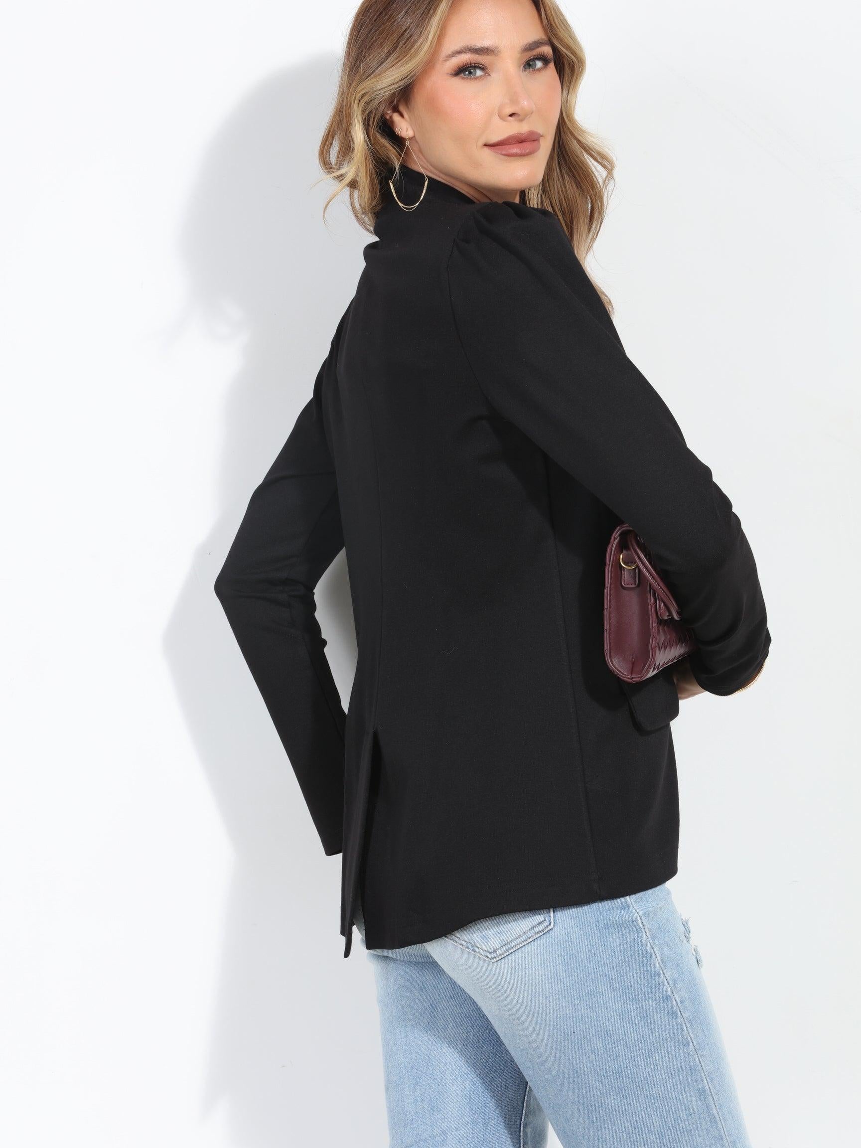 Kristi Black Ponti Blazer-BEST SELLER