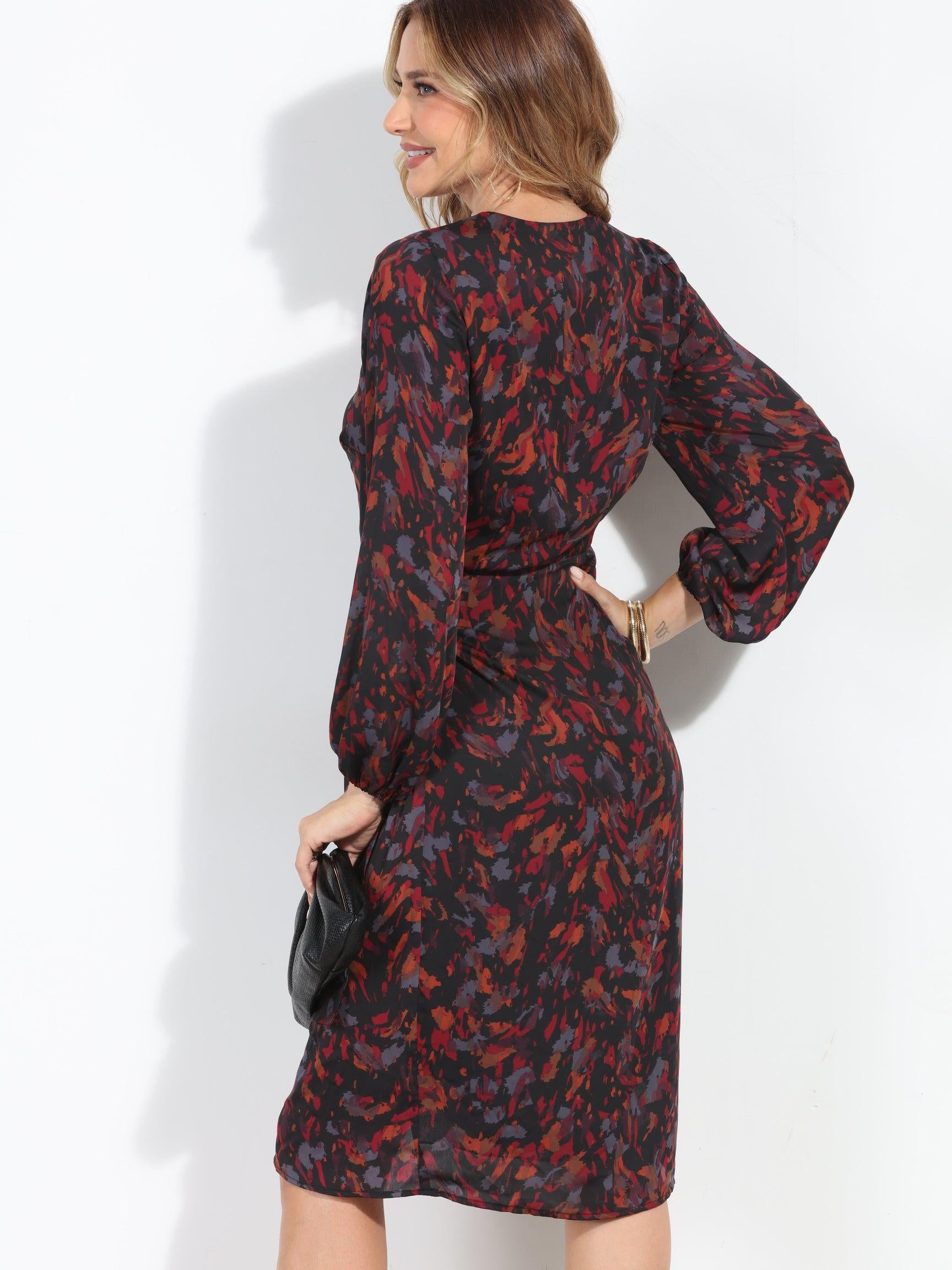 Galinda Woven Wrap Dress