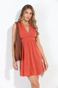 The All-Day Dress-Rust-FINAL SALE