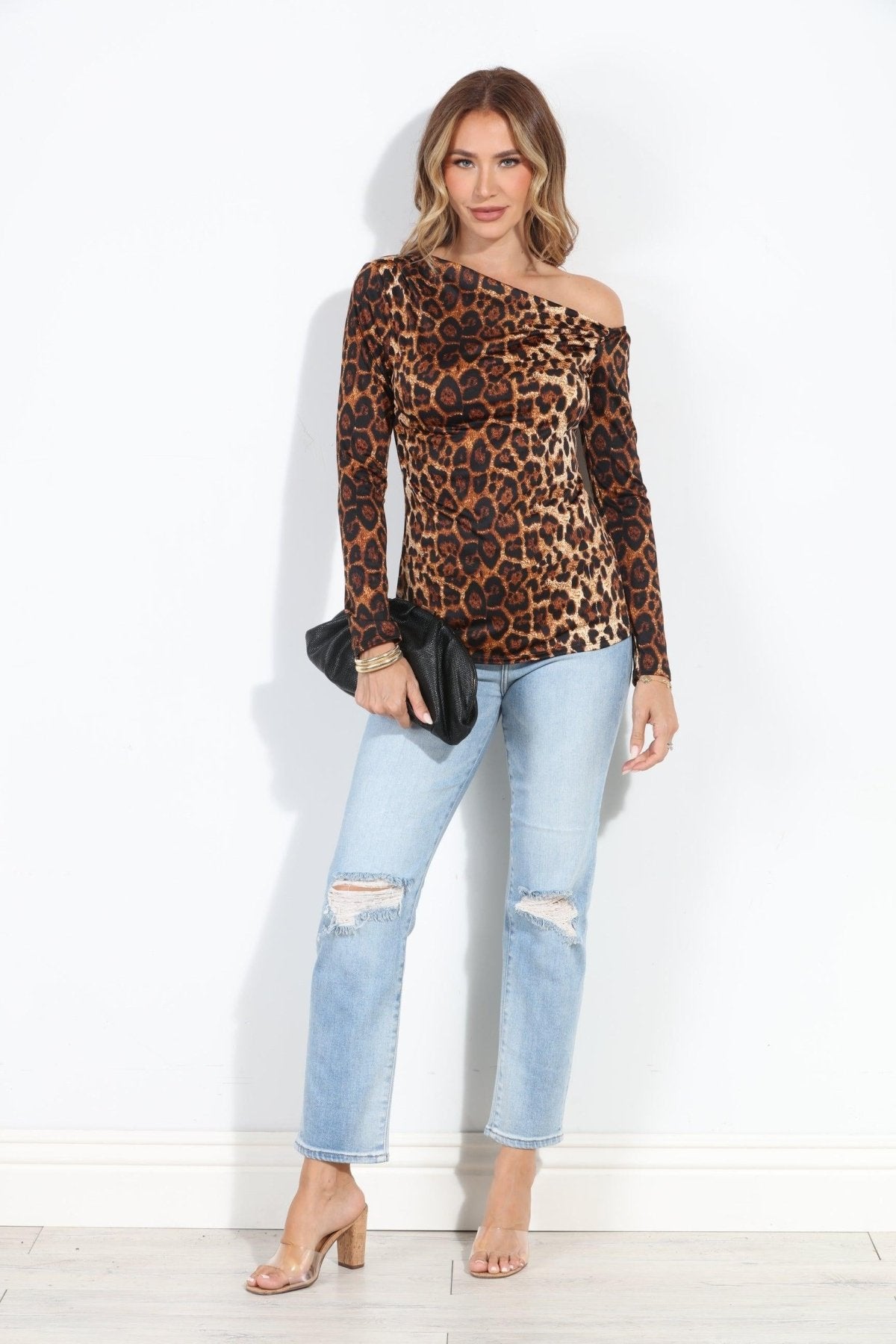 Arthur Asymmetrical Long Sleeve Top