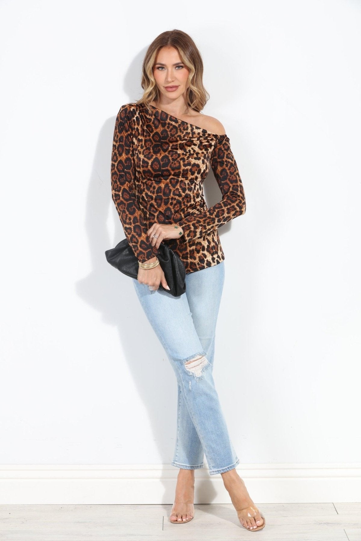 Arthur Asymmetrical Long Sleeve Top