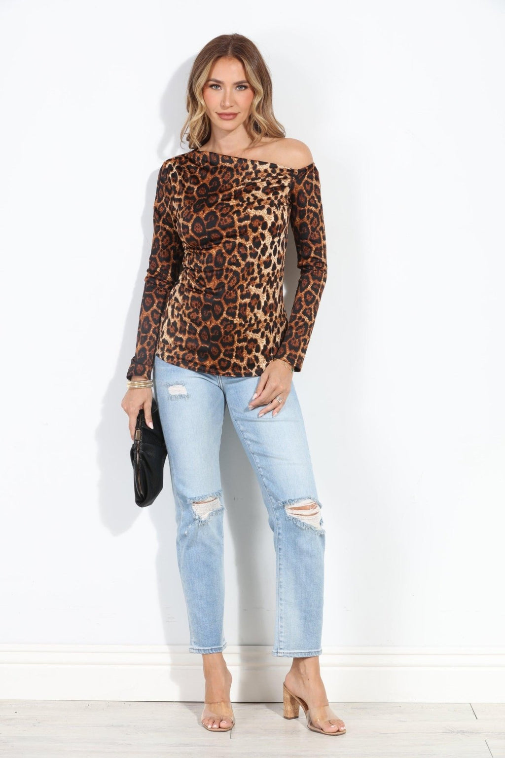 Arthur Asymmetrical Long Sleeve Top
