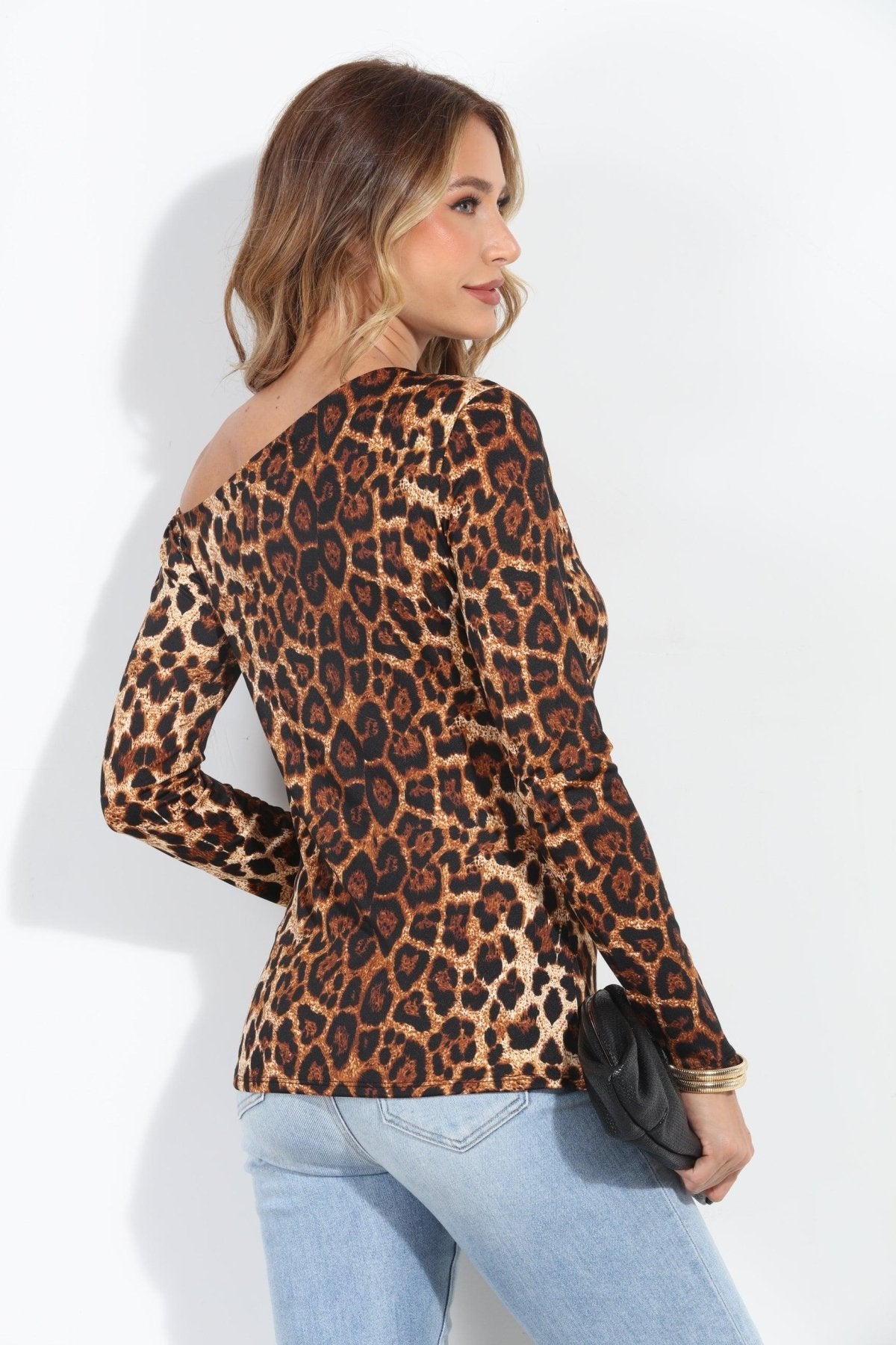 Arthur Asymmetrical Long Sleeve Top