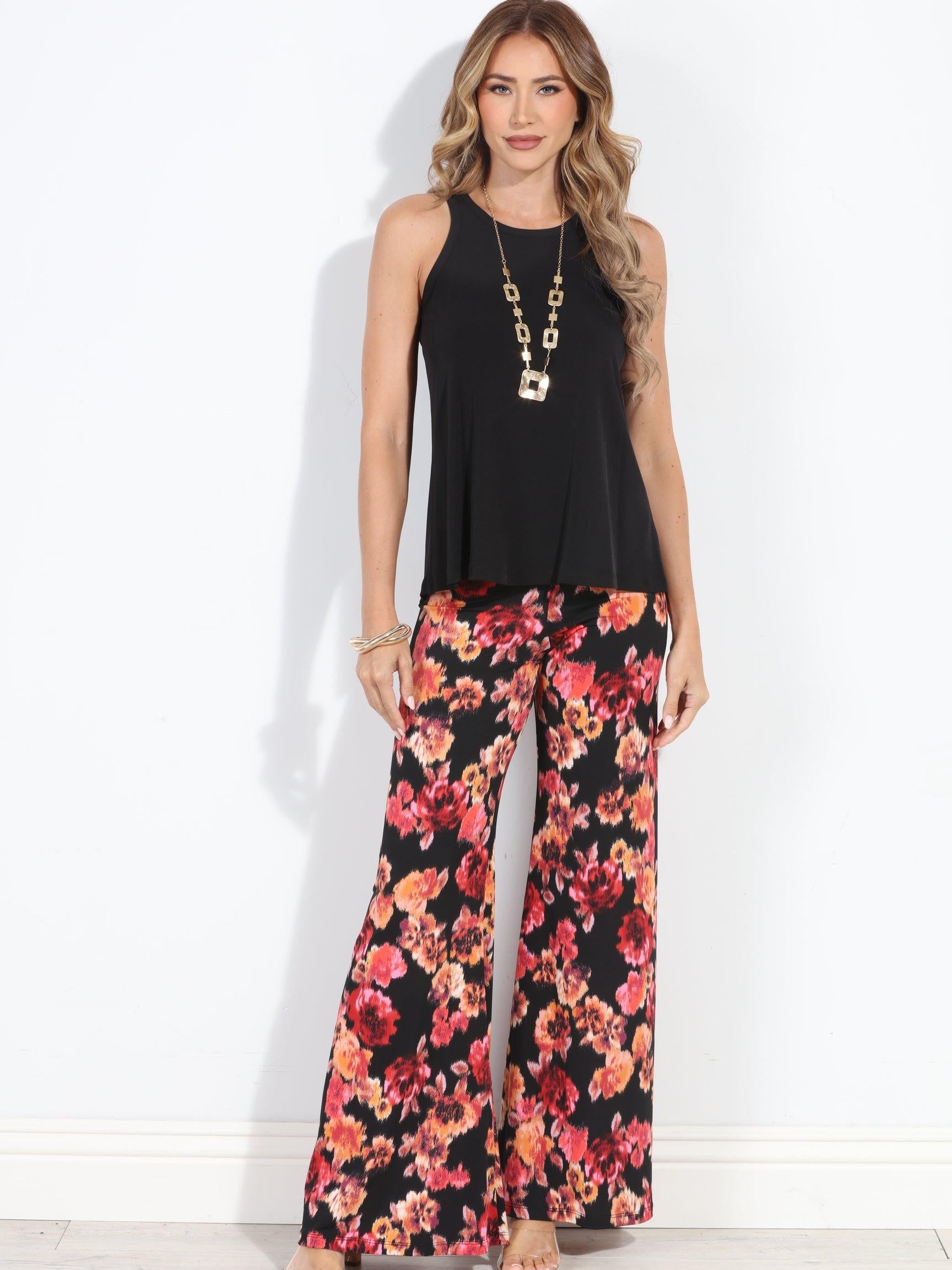 Olga Flare Leg Stretch Pants