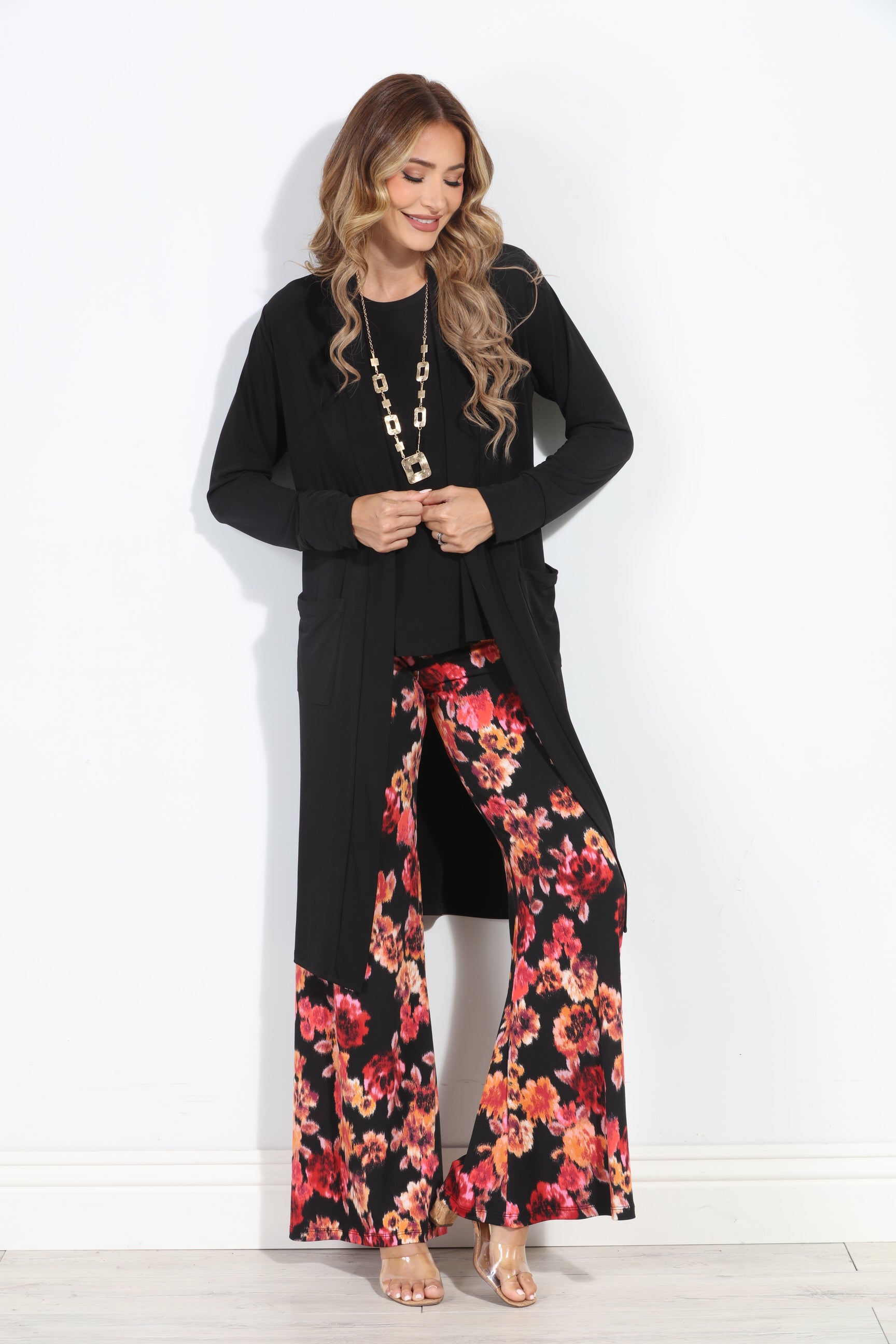 Olga Wide Leg Stretch Pants