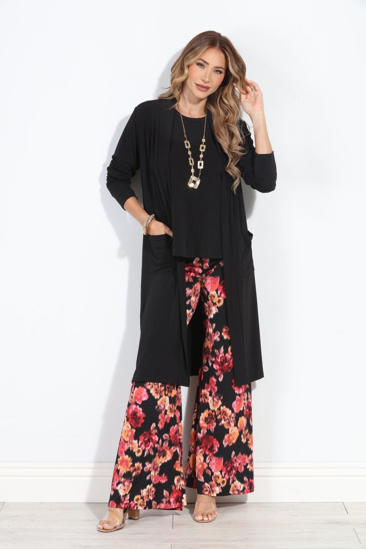 Black Relaxed Lux Cardigan-BEST SELLER
