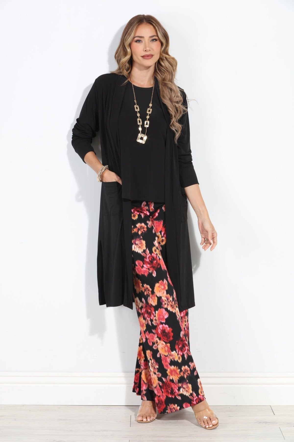 Black Relaxed Lux Cardigan-BEST SELLER