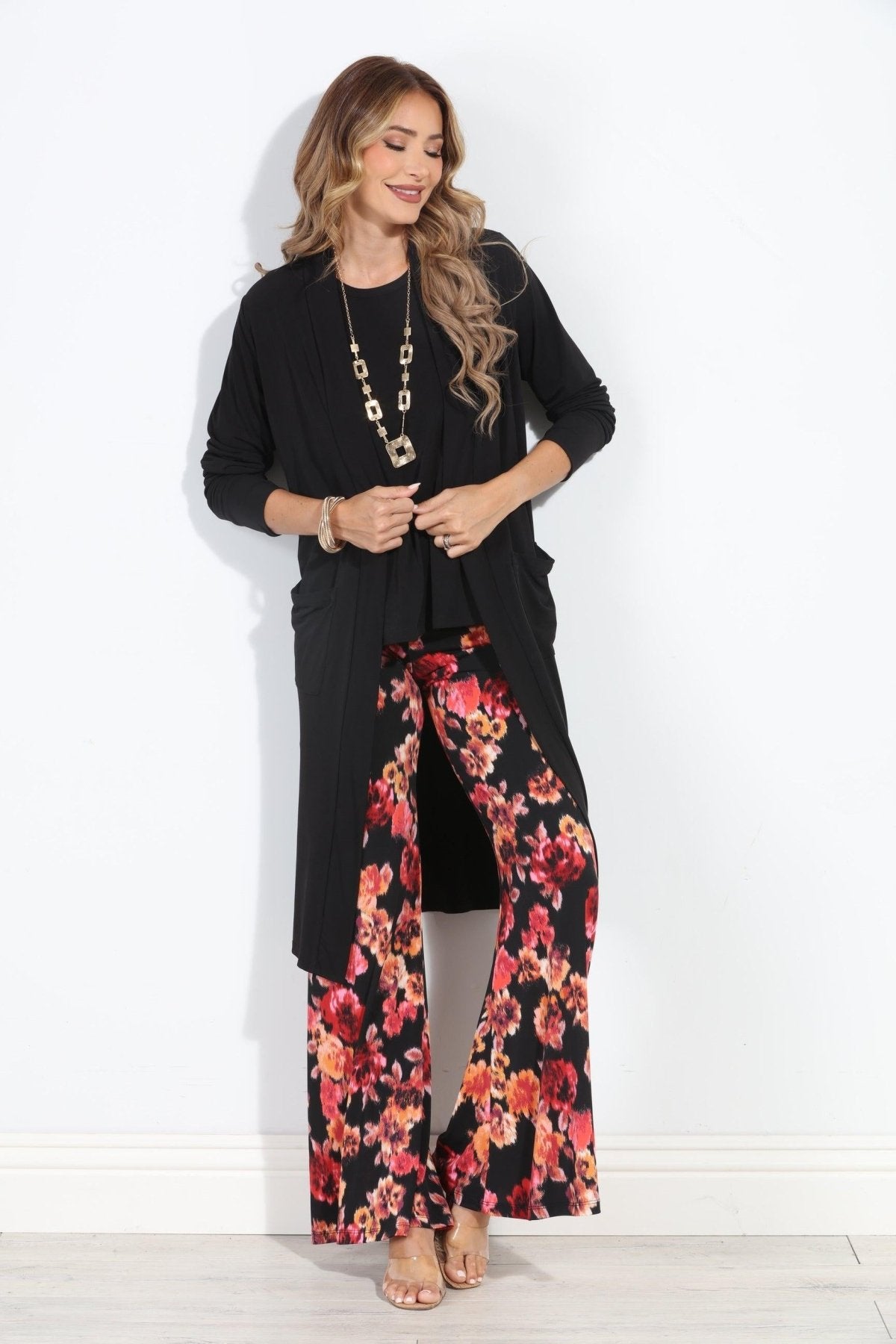 Black Relaxed Lux Cardigan-BEST SELLER