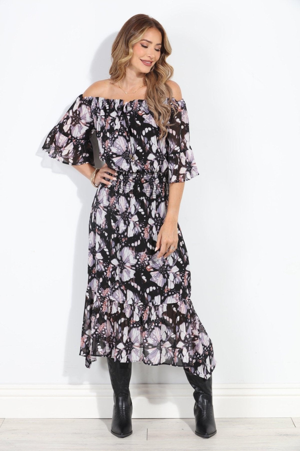 Benson OTS Ruffle Maxi-BEST SELLER