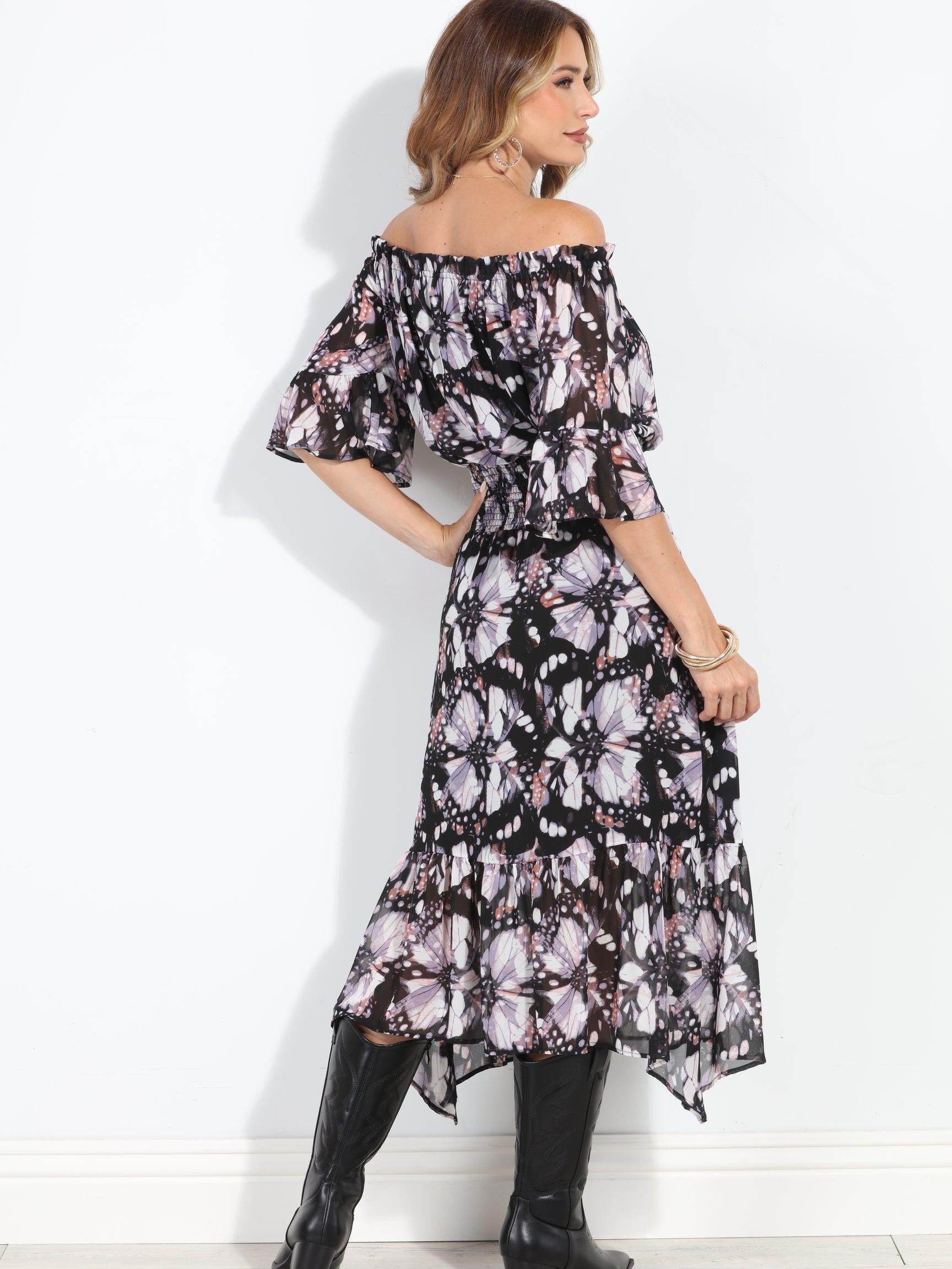 Benson OTS Ruffle Maxi-BEST SELLER