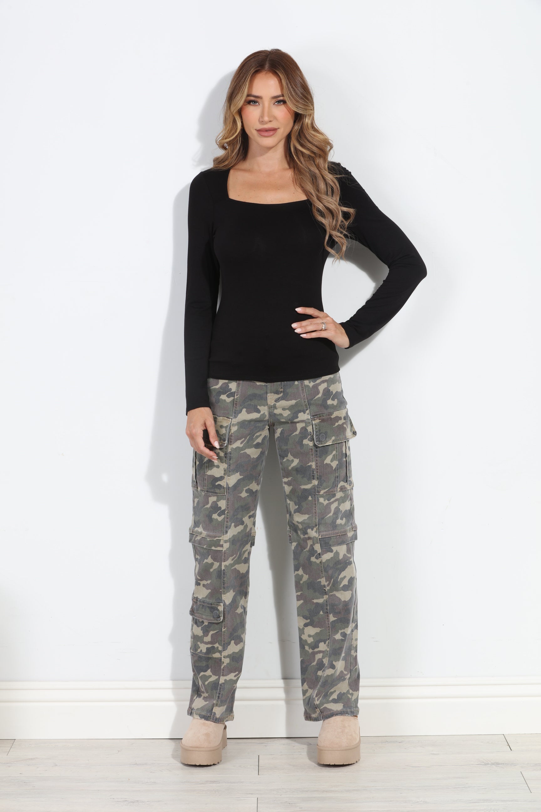 Tracey Camo Cargo Jean-BEST SELLERS