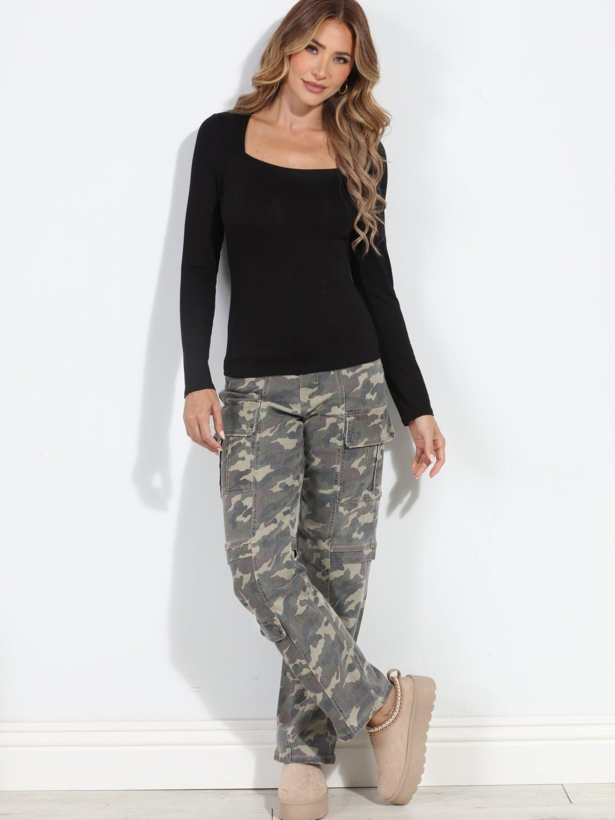 Tracey Camo Cargo Jean-BEST SELLER