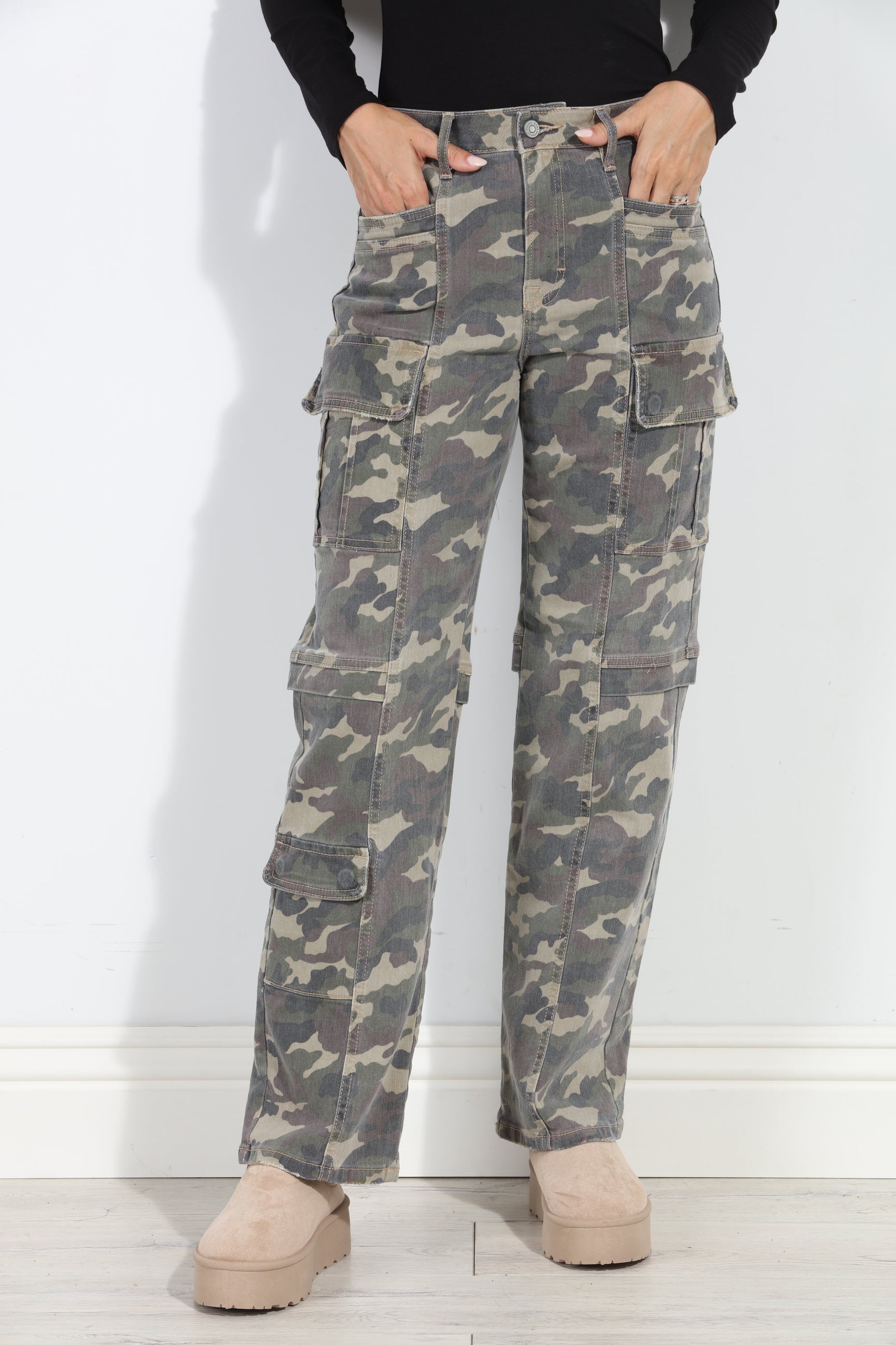 Tracey Camo Cargo Jean-BEST SELLERS