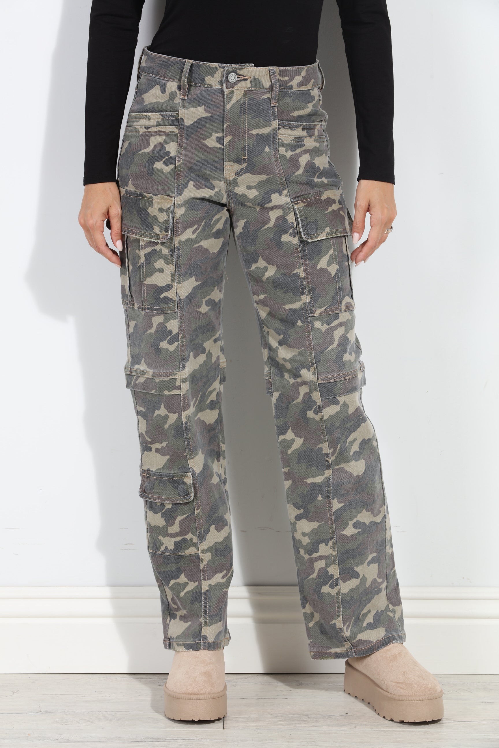 Tracey Camo Cargo Jean-BEST SELLERS