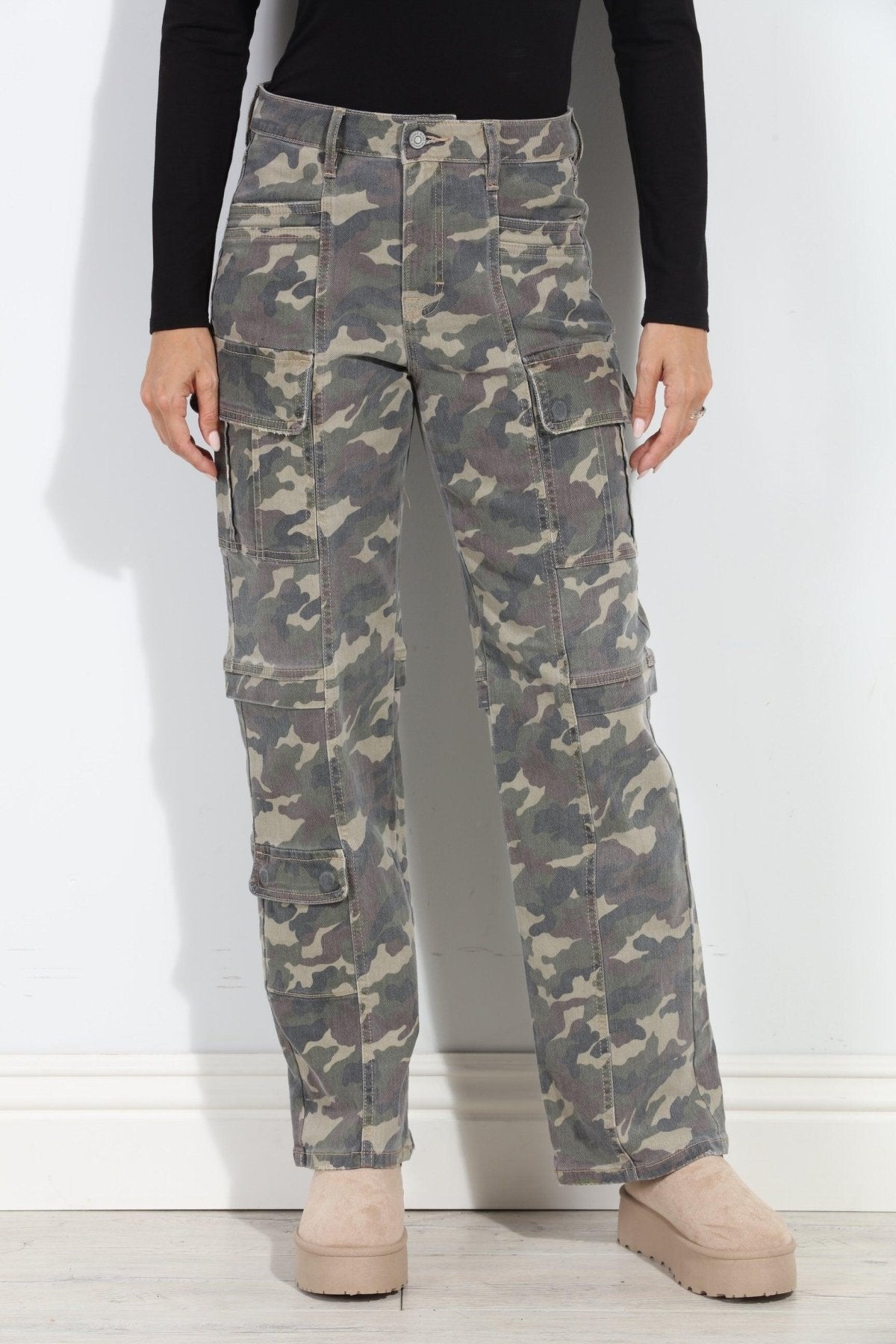 Tracey Camo Cargo Jean-BEST SELLER