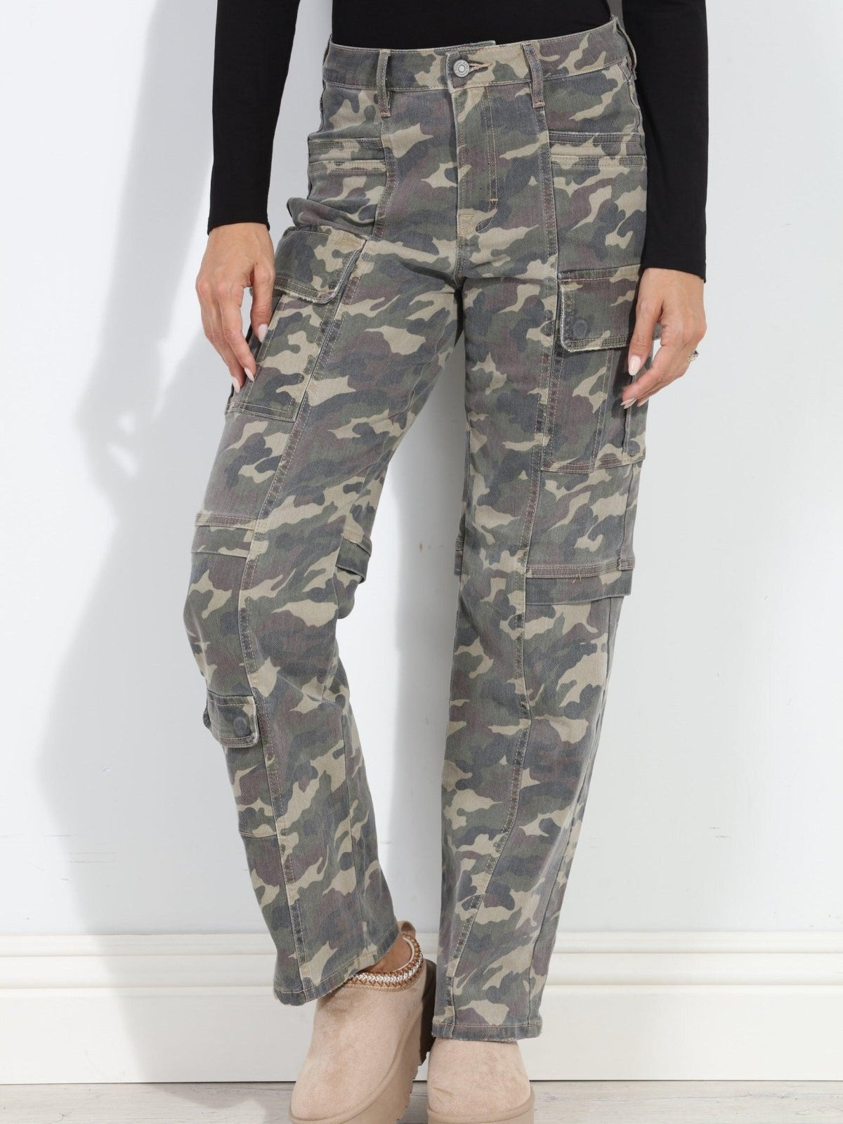 Tracey Camo Cargo Jean-BEST SELLER