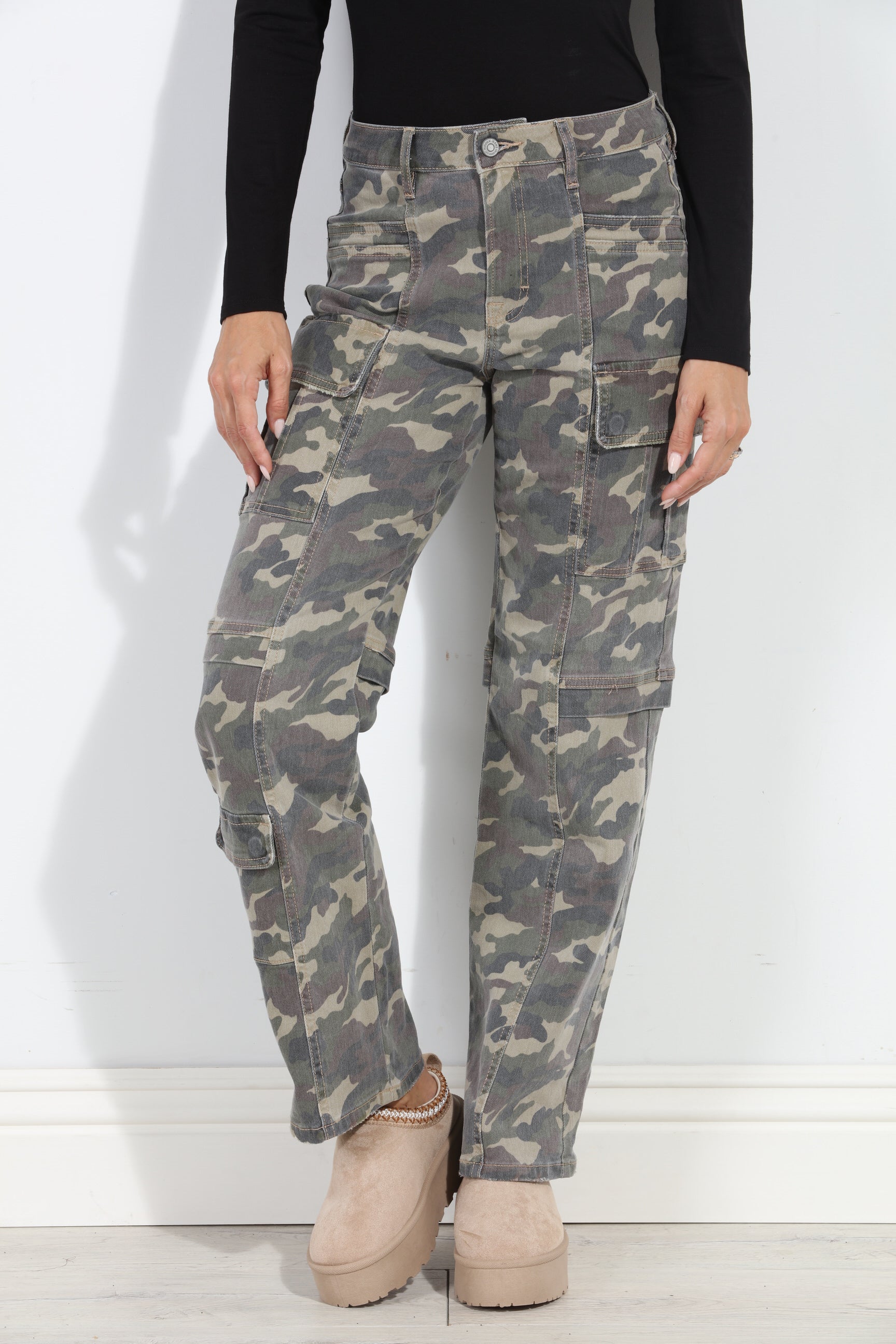 Tracey Camo Cargo Jean-BEST SELLER