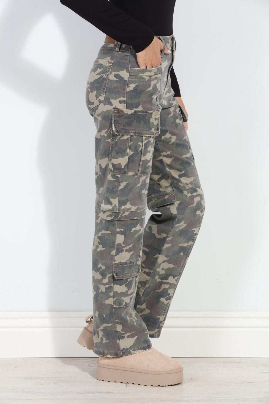 Tracey Camo Cargo Jean-BEST SELLER