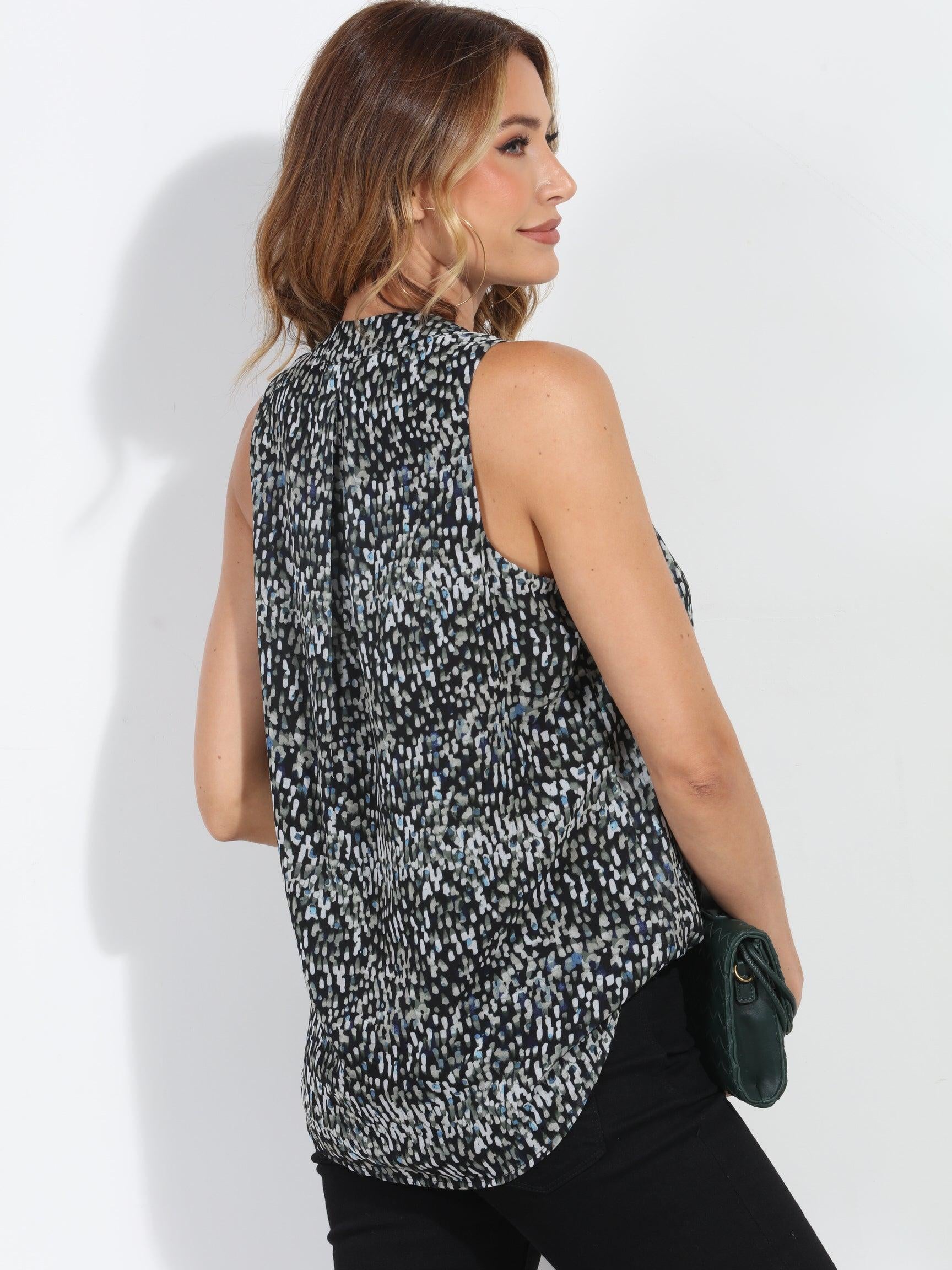 Tate Surplice Top with Tie-BEST SELLER
