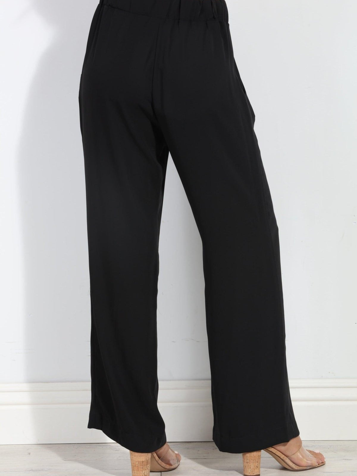 Black Airflow Woven Trousers