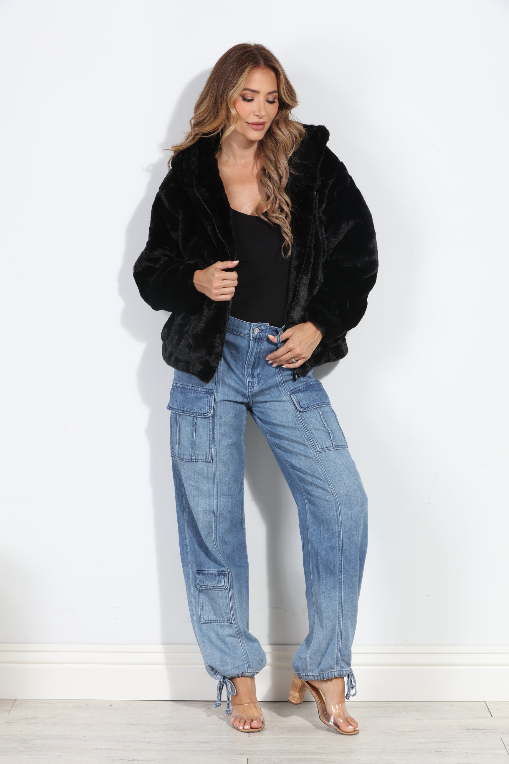 Keep Me Warm Faux Fur Jacket