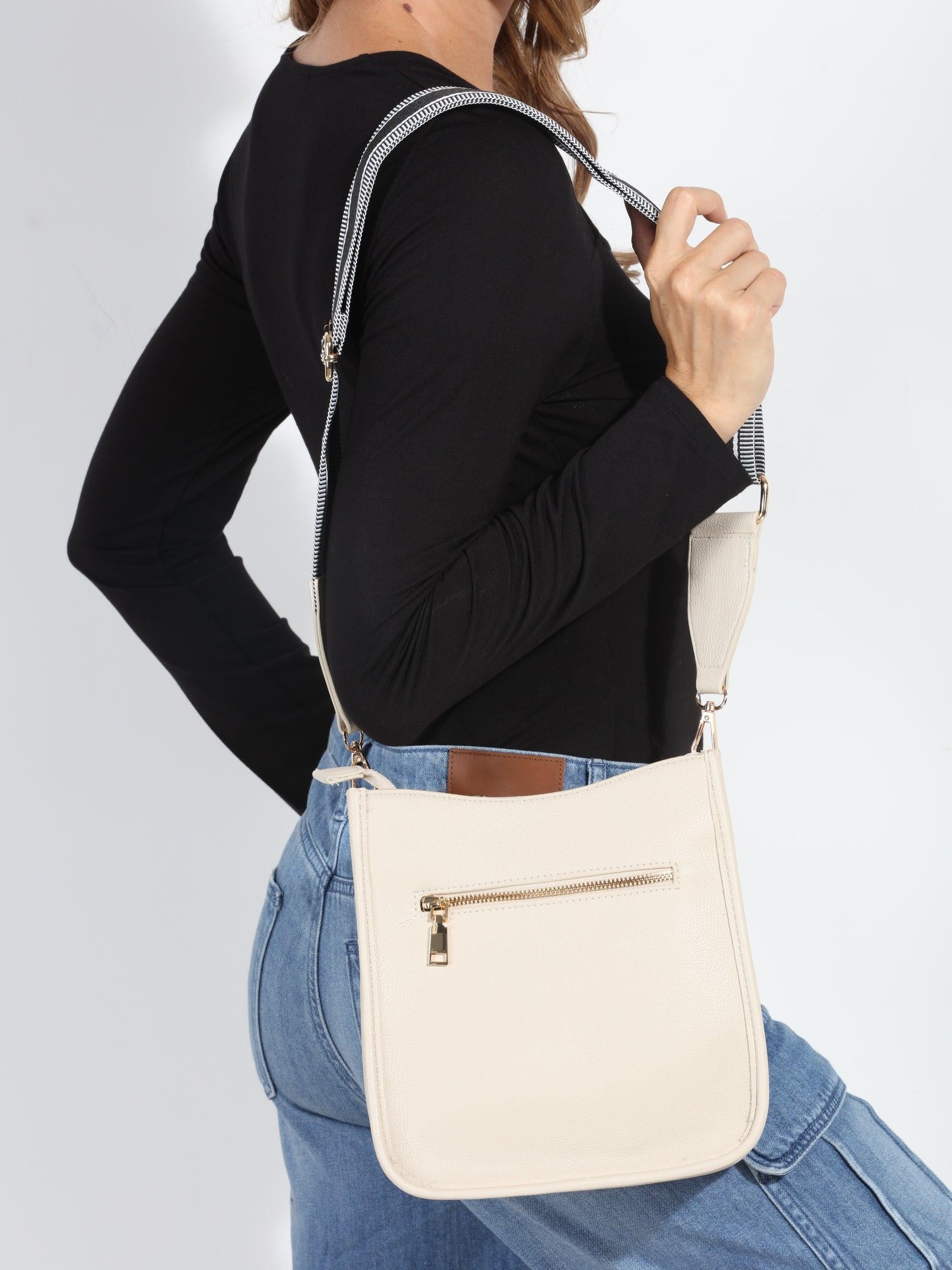 Glitza Ivory Shoulder Bag-FINAL SALE