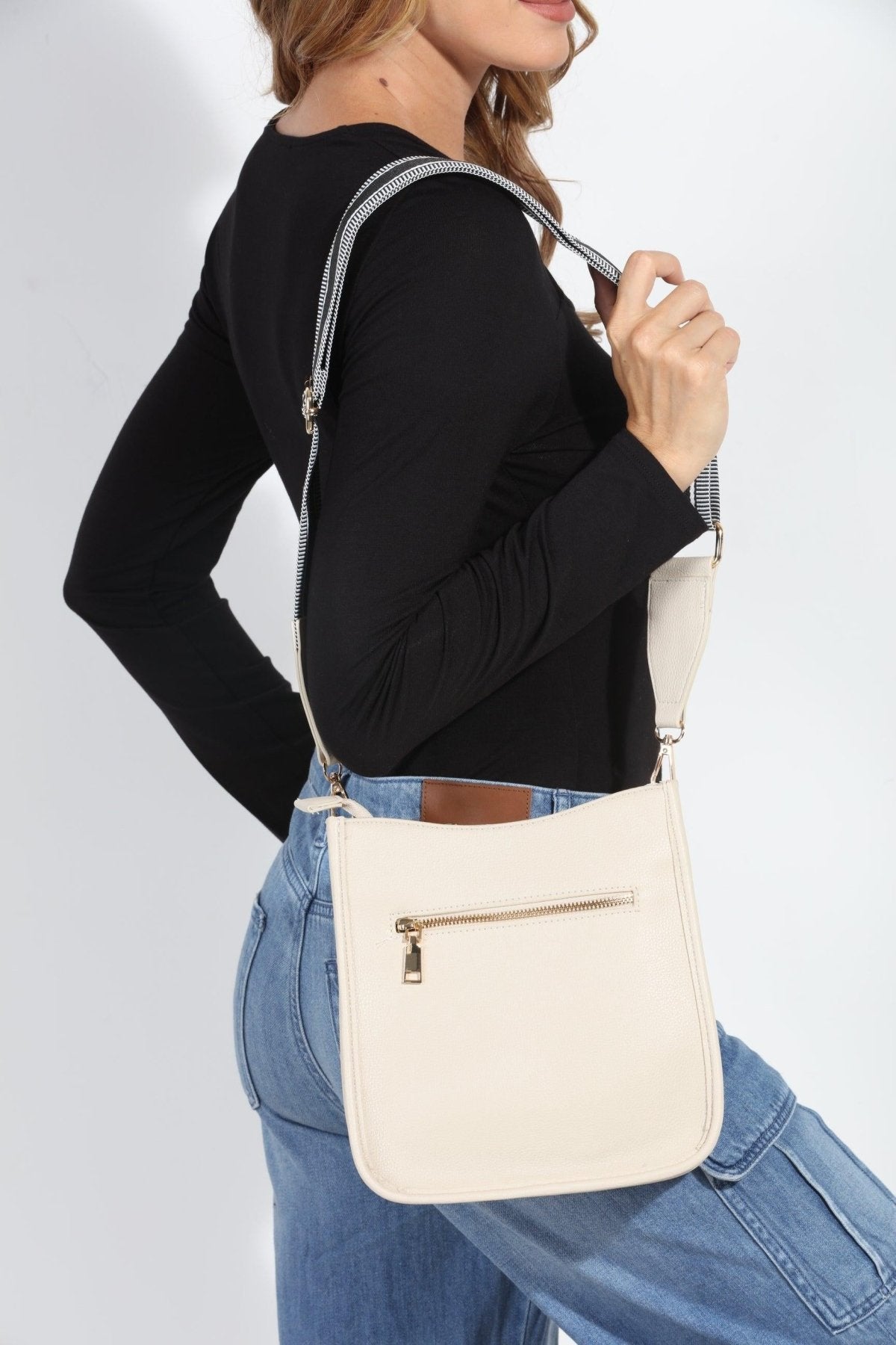 Glitza Ivory Shoulder Bag-FINAL SALE
