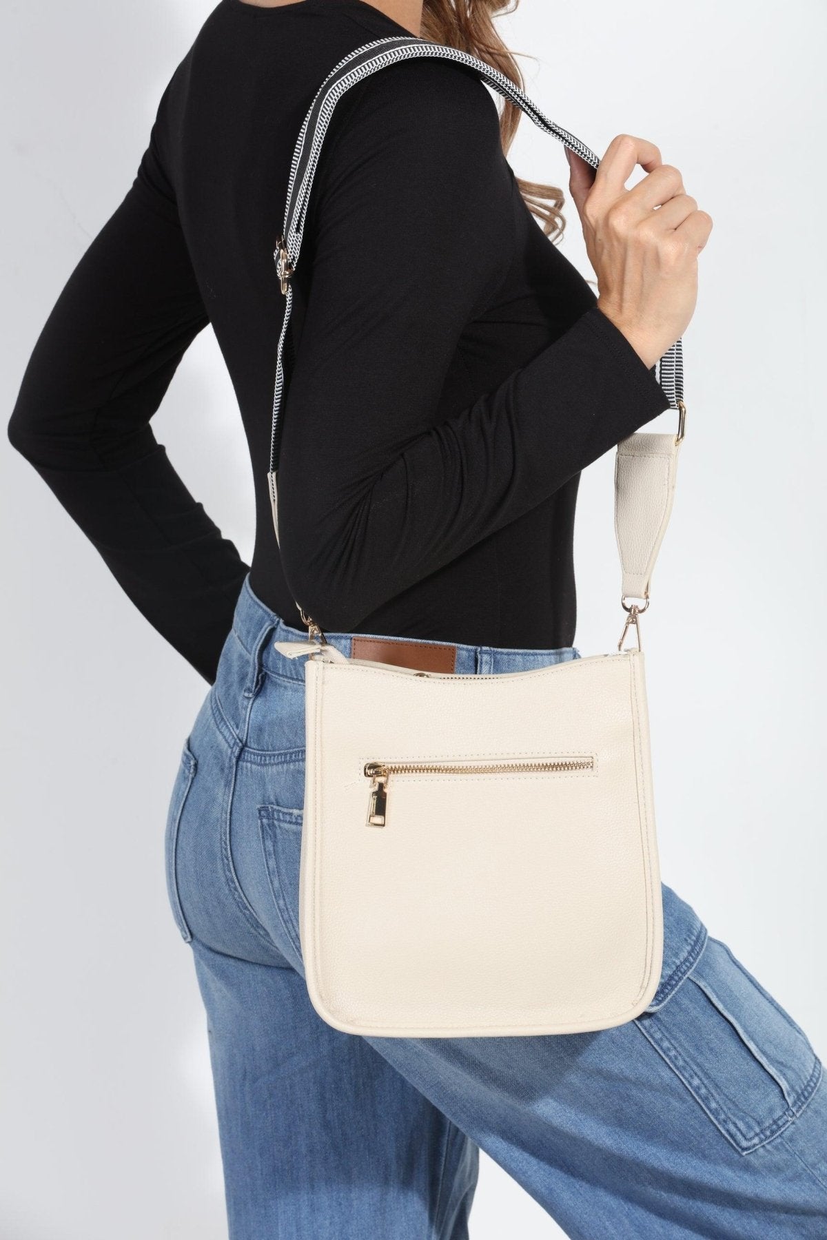 Glitza Ivory Shoulder Bag-FINAL SALE
