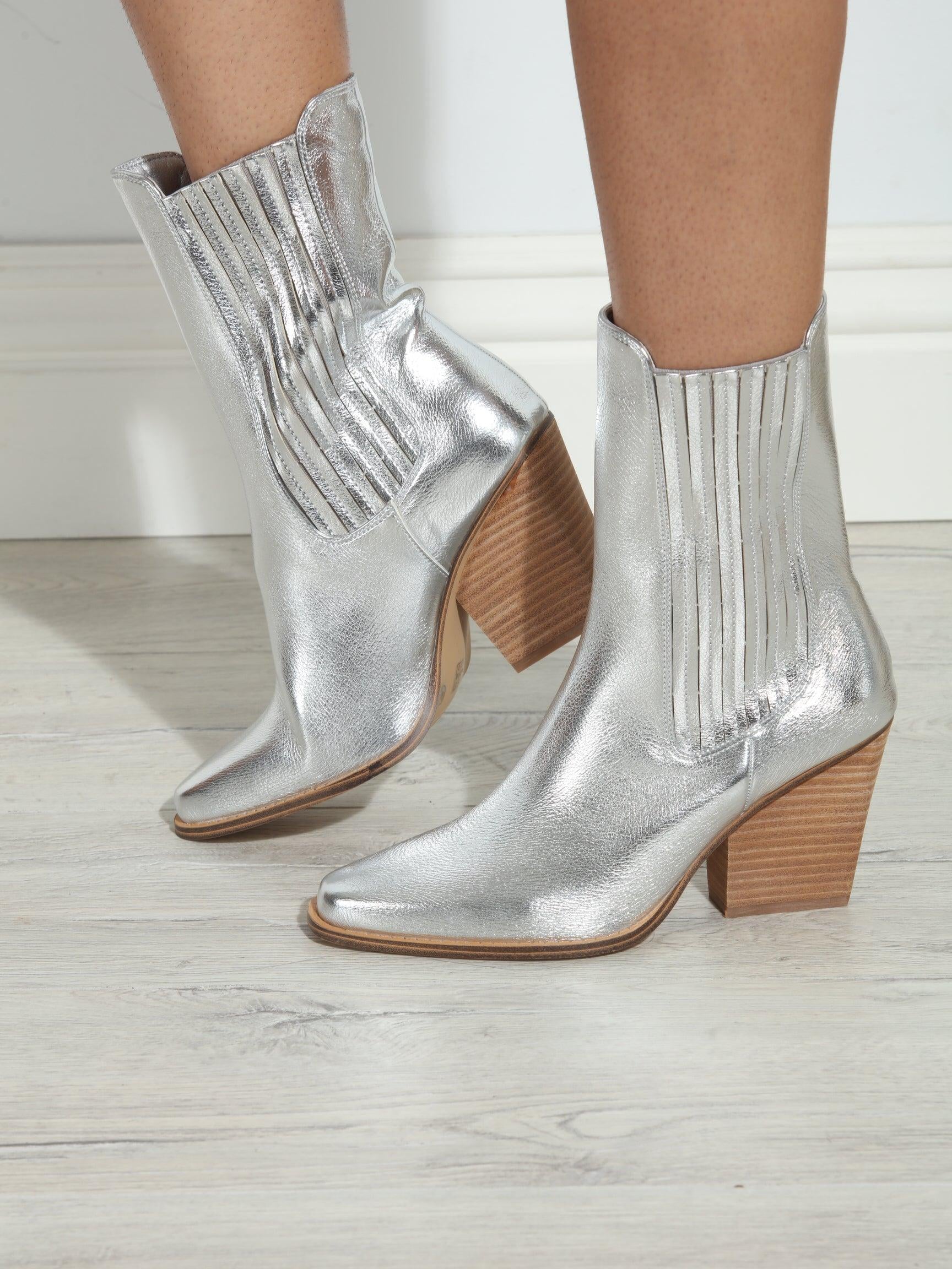 Chinese Laundry- Cali Metallic Bootie-FINAL SALE