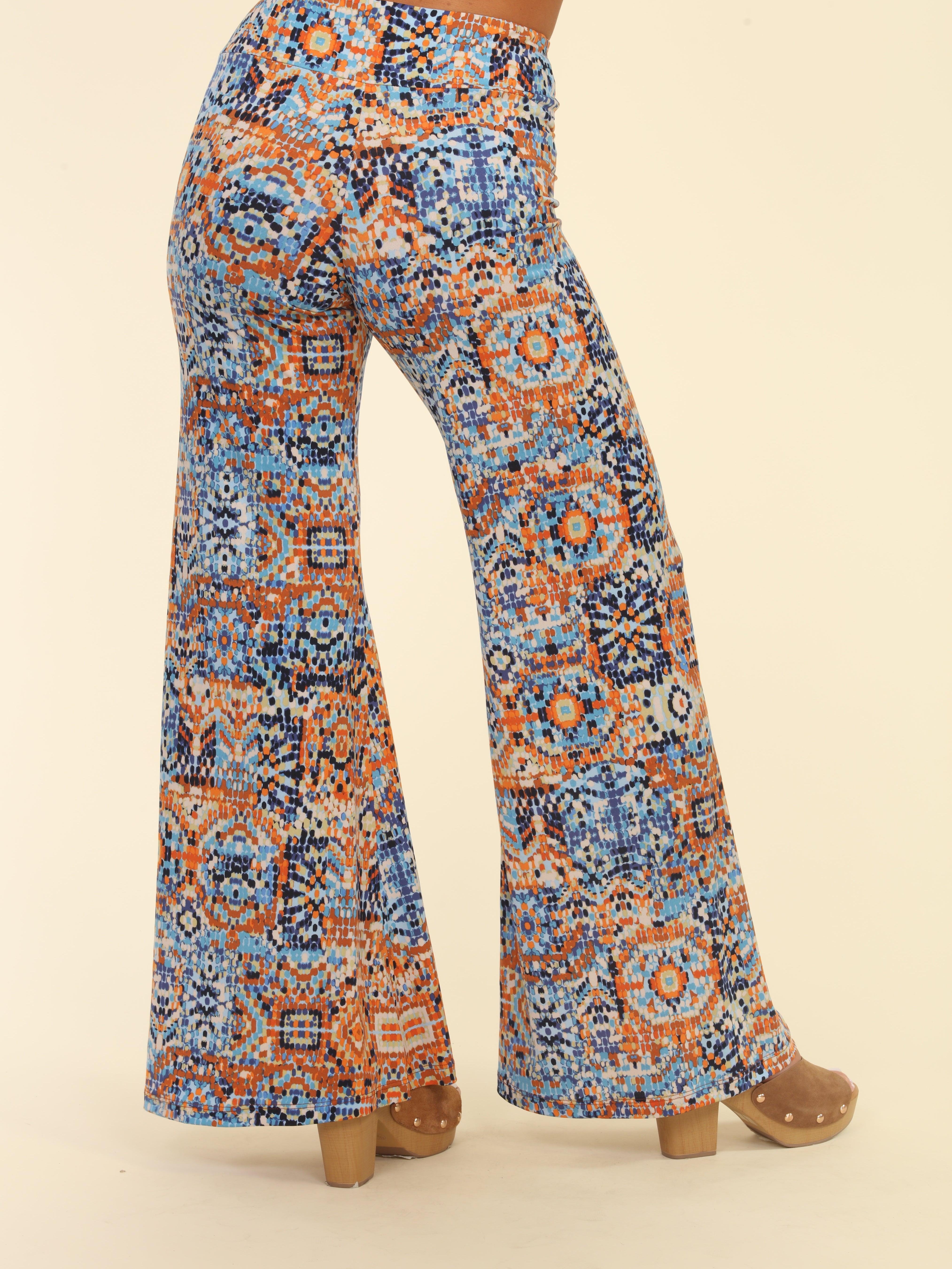Detra Stretch Wide Leg Pants-FINAL SALE