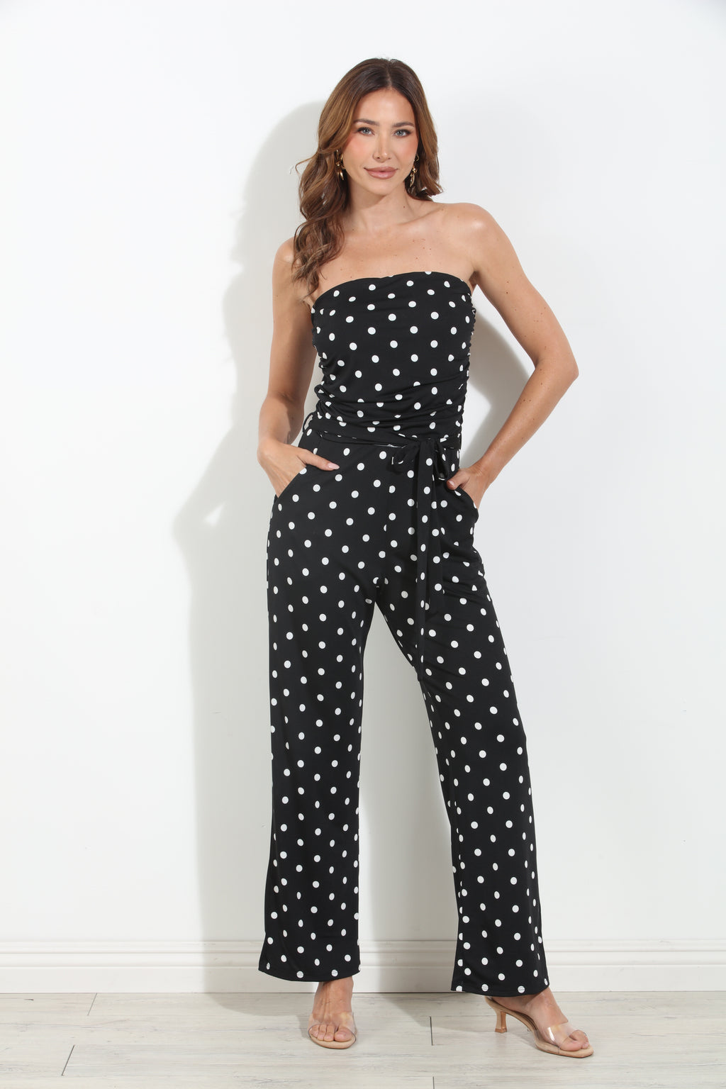 Lolita Stretch Shirred Tube Jumpsuit-BEST SELLER