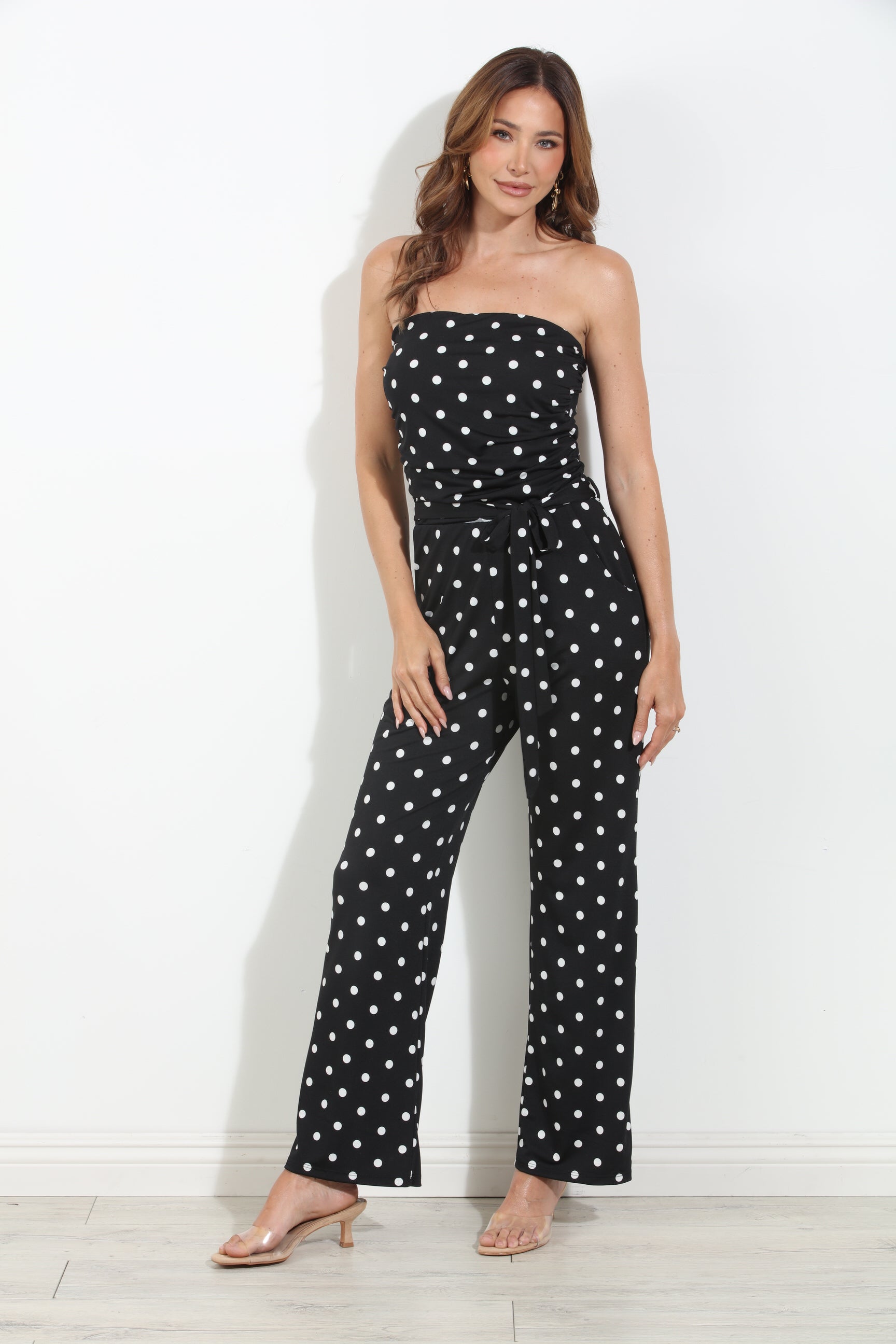 Lolita Stretch Shirred Tube Jumpsuit-BEST SELLER