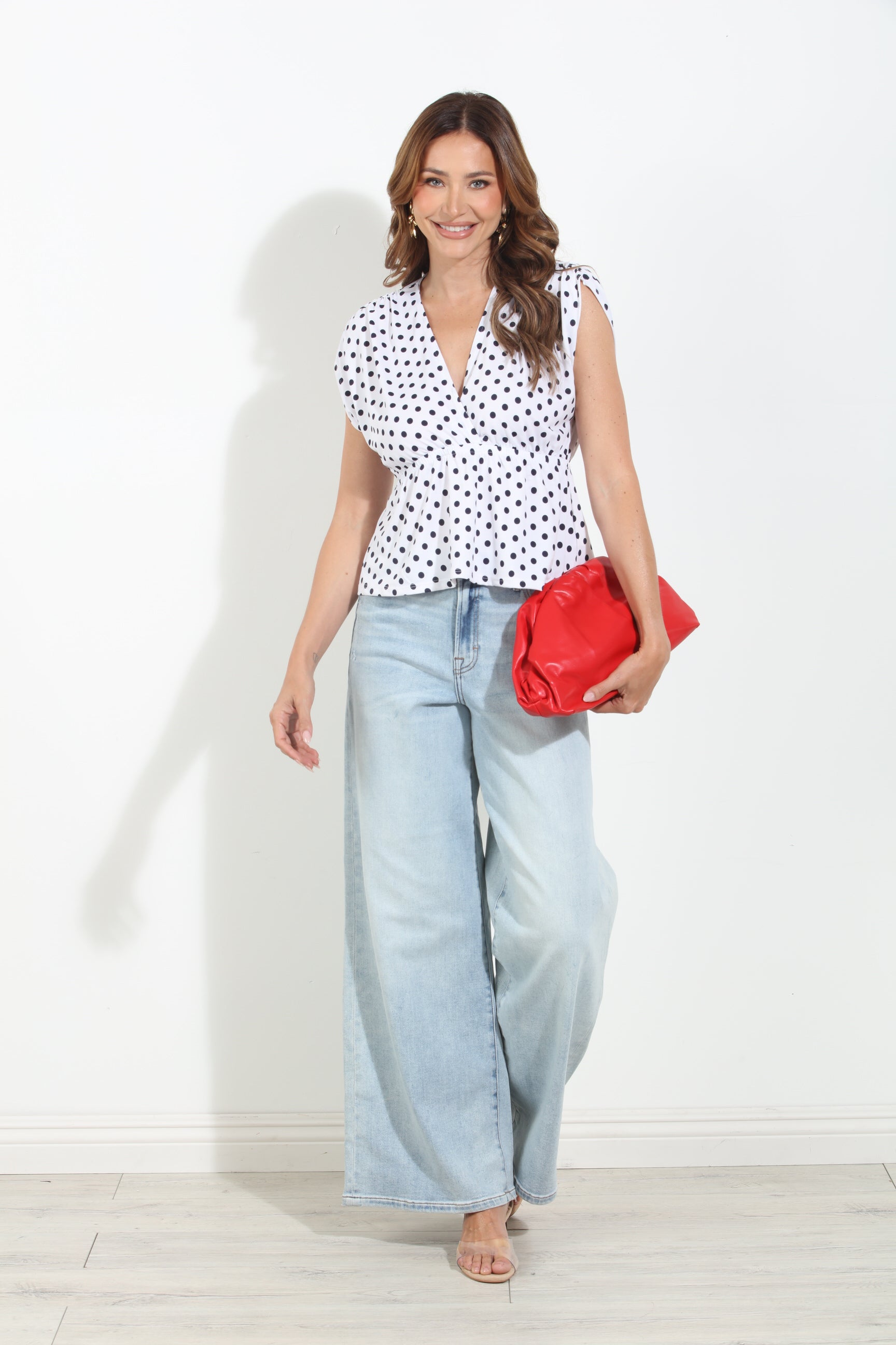 Cherry Red Clutch