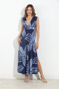Isabella Stretch Deep V Maxi Dress - BEST SELLER