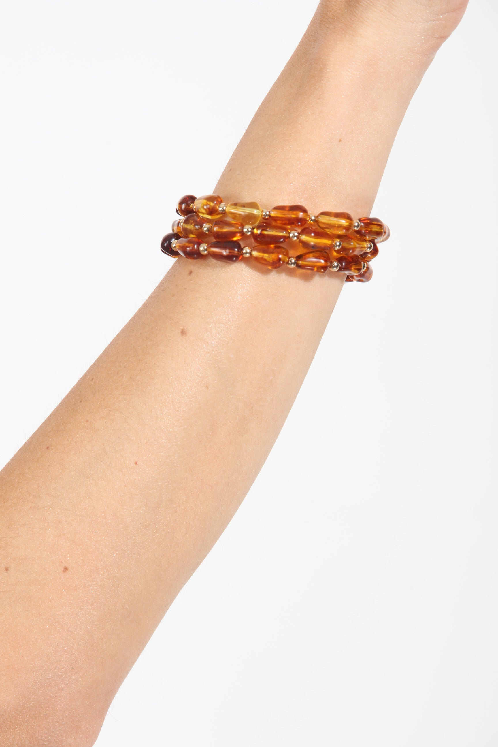 Toffee Resin Bracelet Set