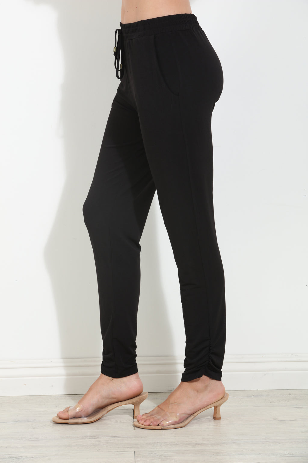 Black Stretch Joggers-BEST SELLER