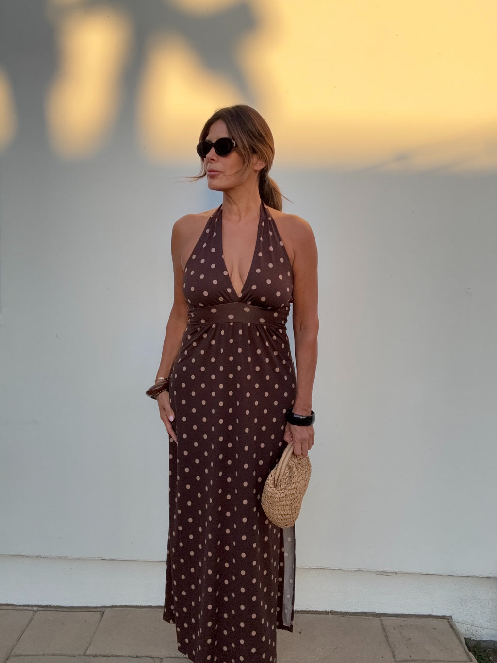 Cameron Stretch Halter Maxi-BEST SELLER