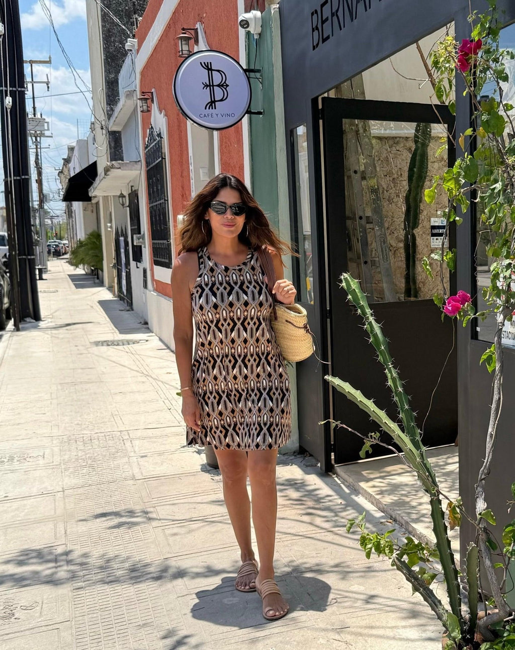 Ash Stretch Swing Dress-FINAL SALE