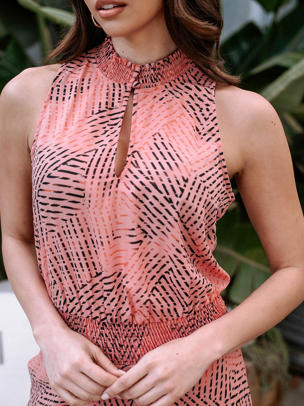 Suki Smocked Midi Dress - FINAL SALE