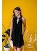 Black Stretch Swing Dress
