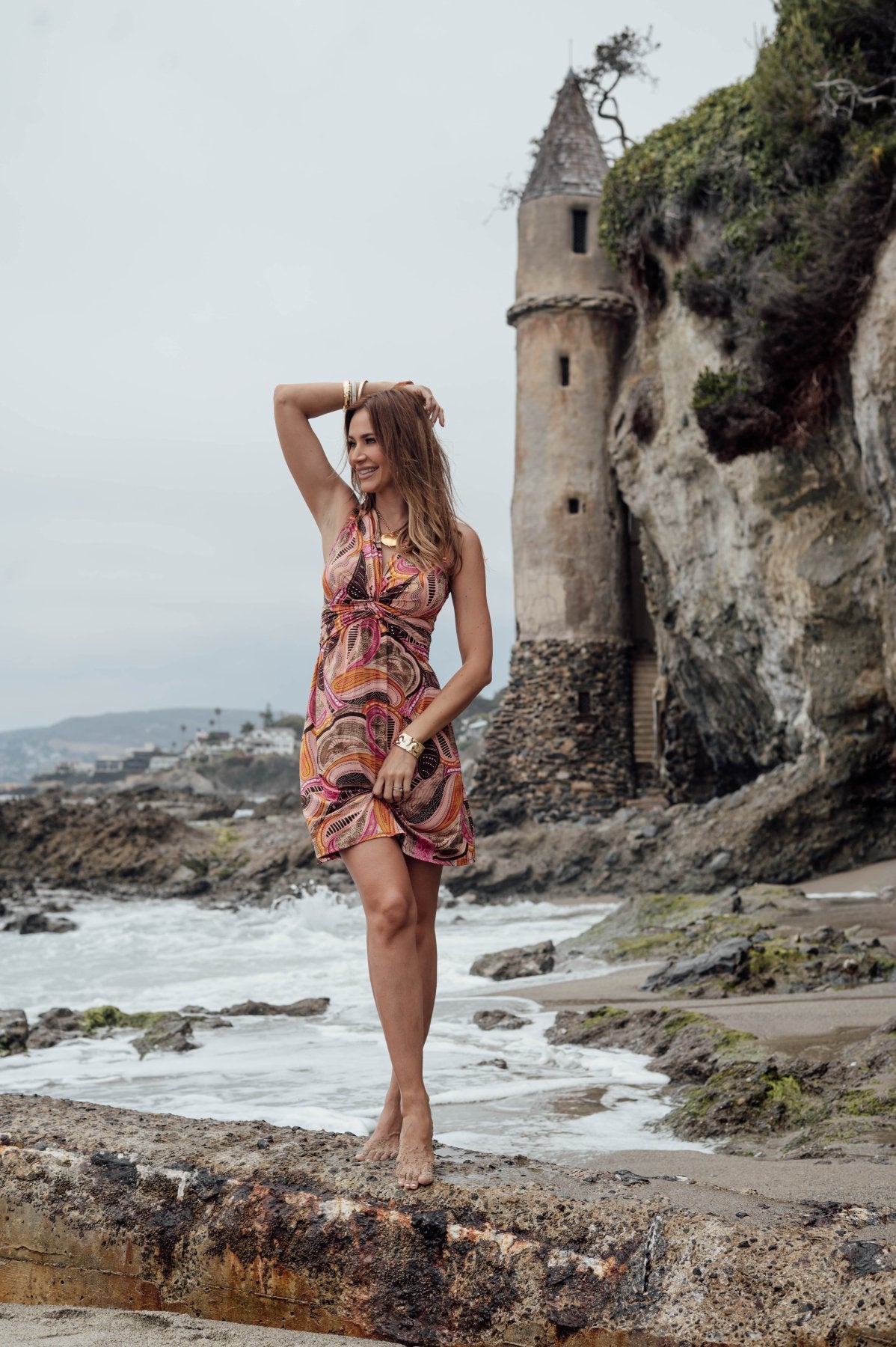 Leona Twist Short Dress-BEST SELLER