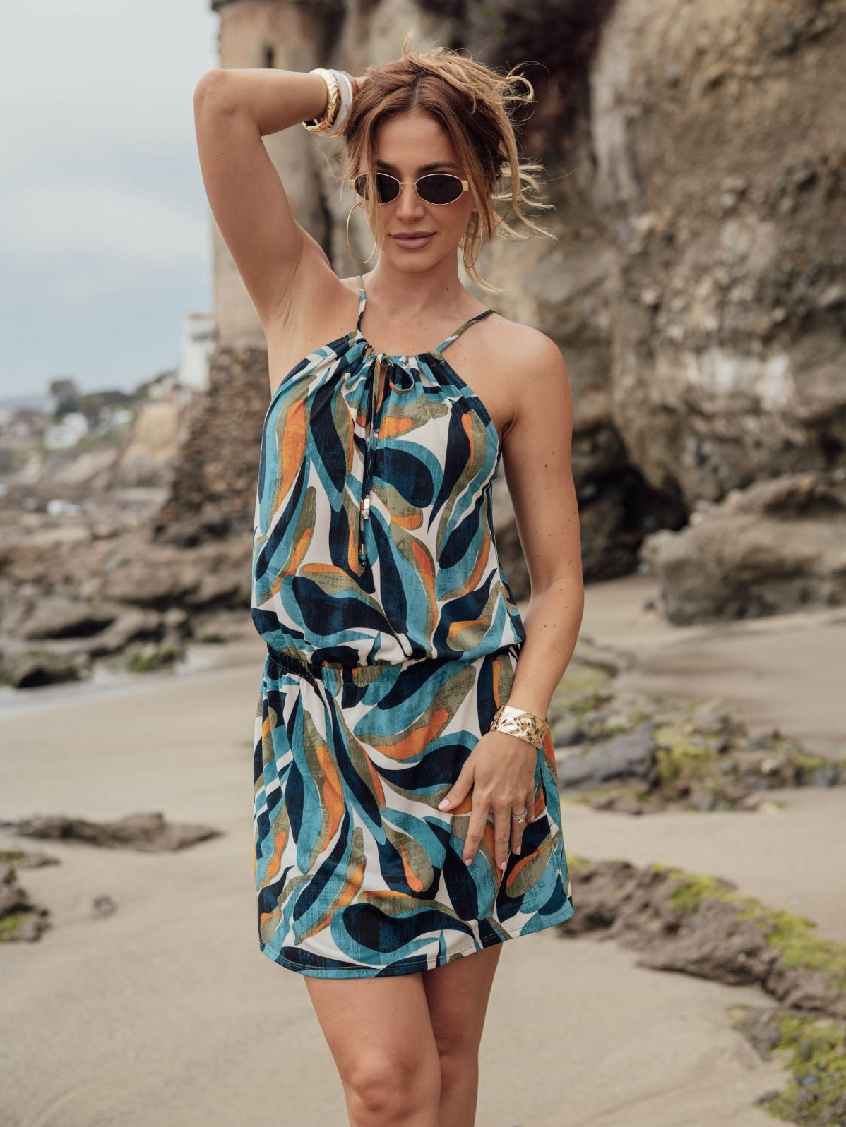 Aster Front Tie Dress- BEST SELLER