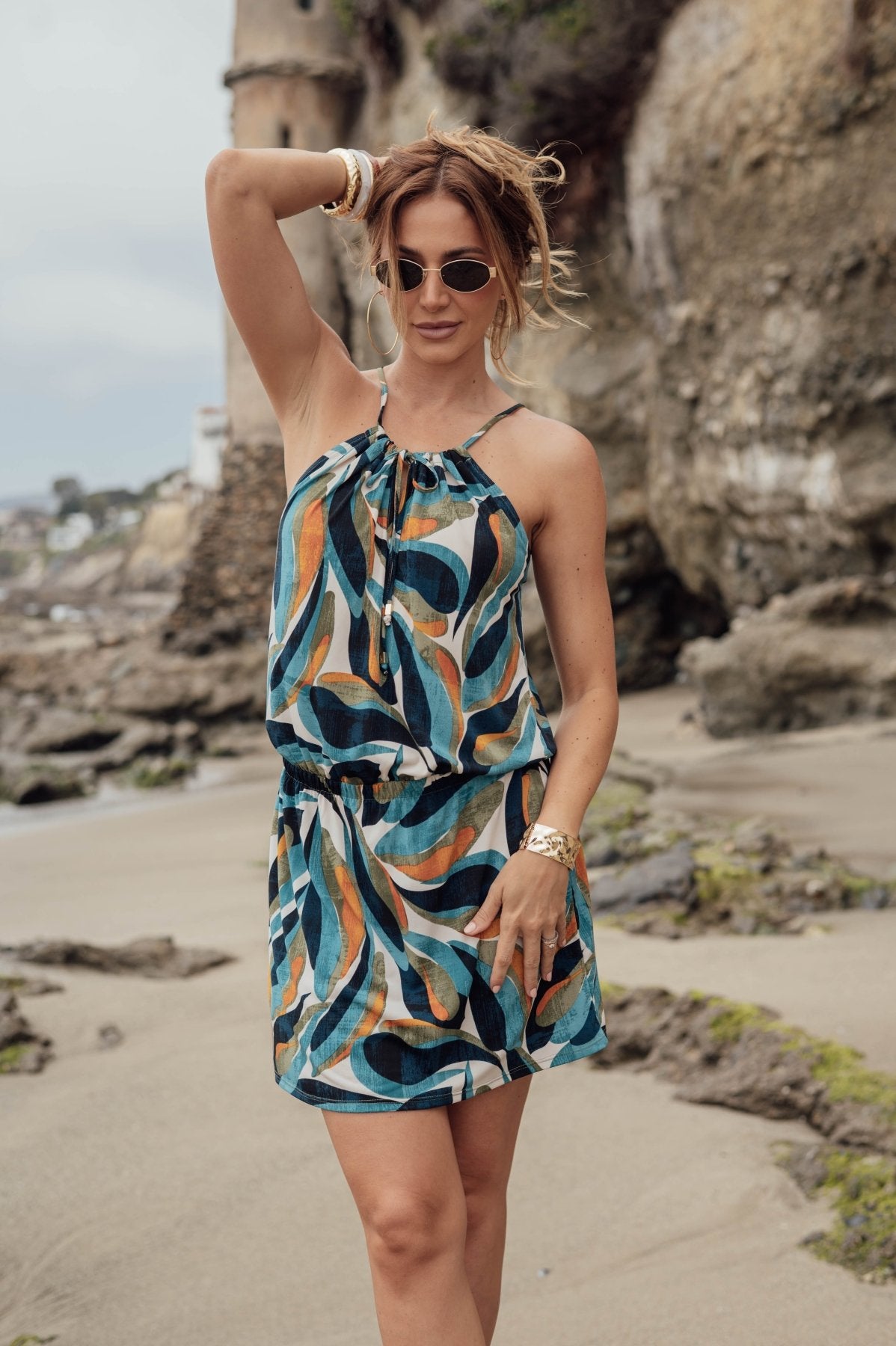 Aster Front Tie Dress- BEST SELLER