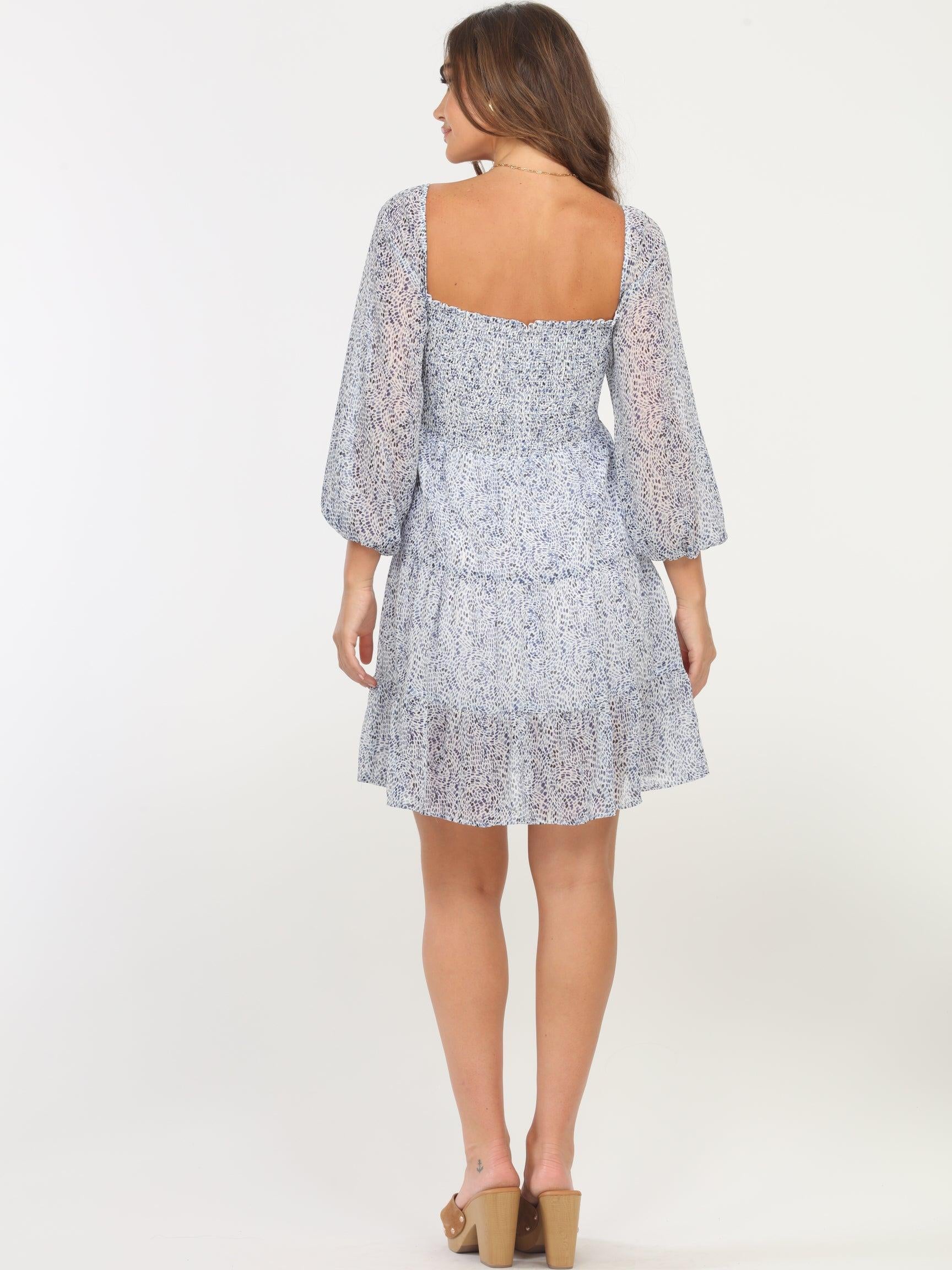 Darya Smocked Tiered Dress-FINAL SALE