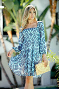 Odelle Smocked Tiered Dress-FINAL SALE