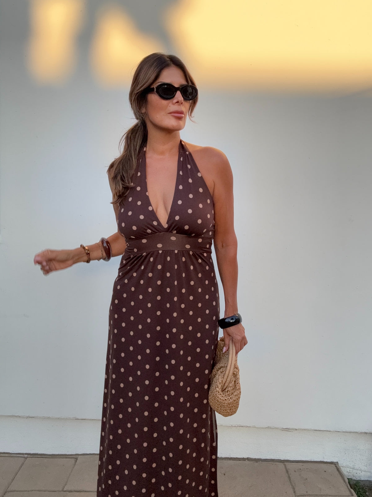 Cameron Stretch Halter Maxi-BEST SELLER
