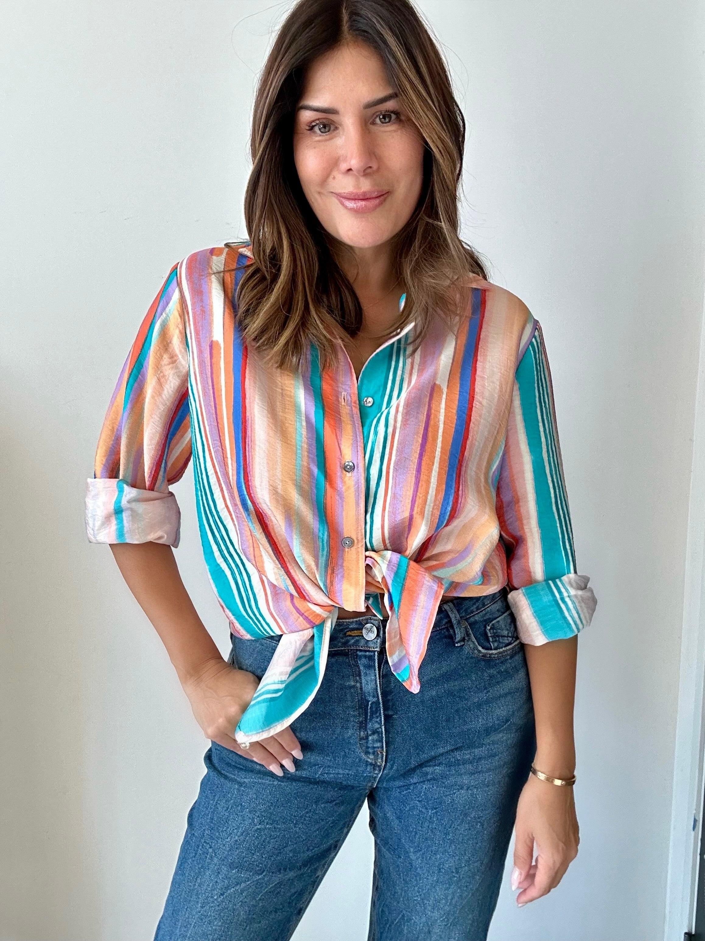Vicente Button Up Blouse